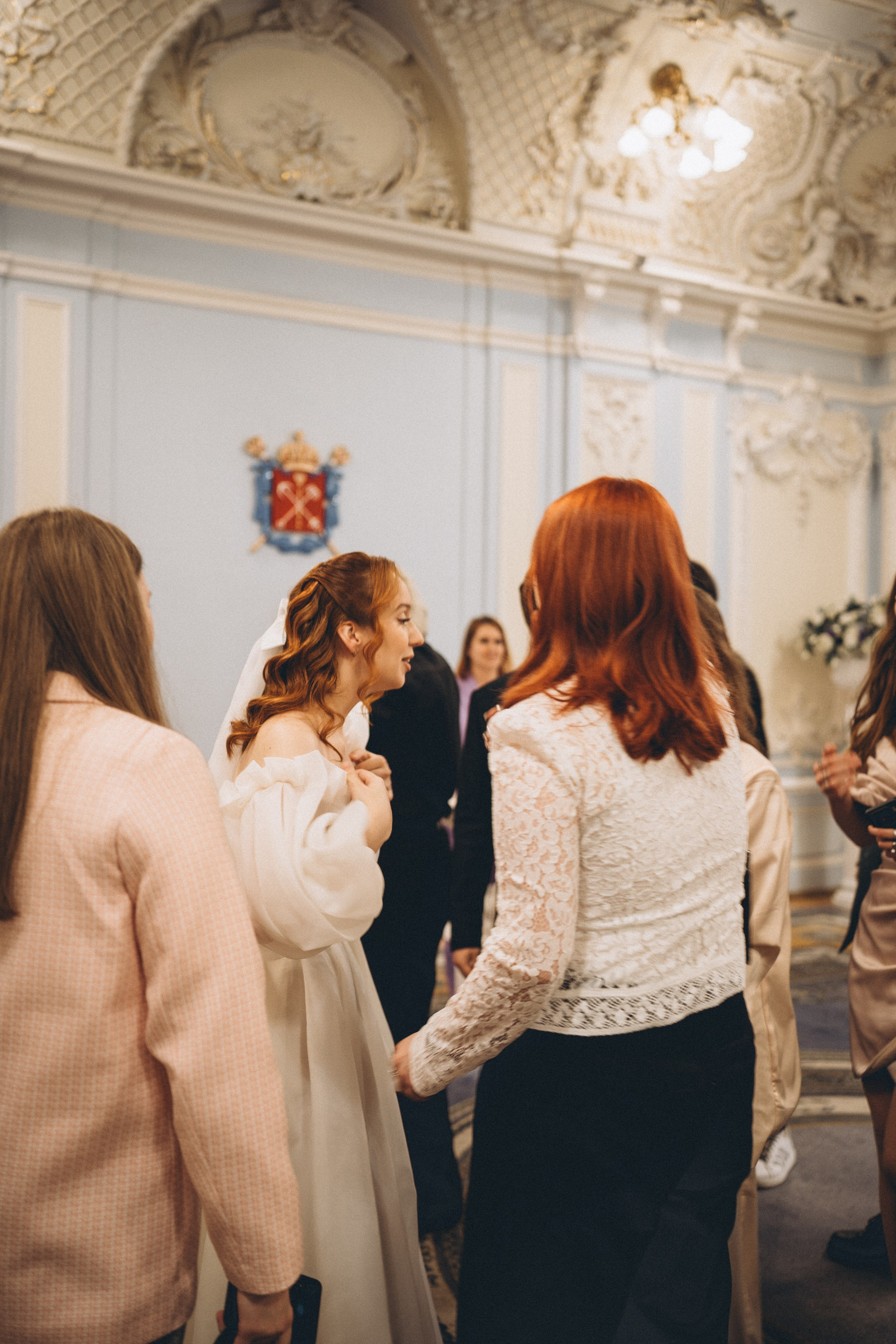 СВАДЕБНАЯ СЬЕМКА ВО ВТОРОМ ДВОРЦЕ С ГОСТЯМИ И ПРОГУЛКА В ТАВРИЧЕСКОМ САДУ. Профессиональный фотограф, Санкт-Петербург — Виктория Богомолова