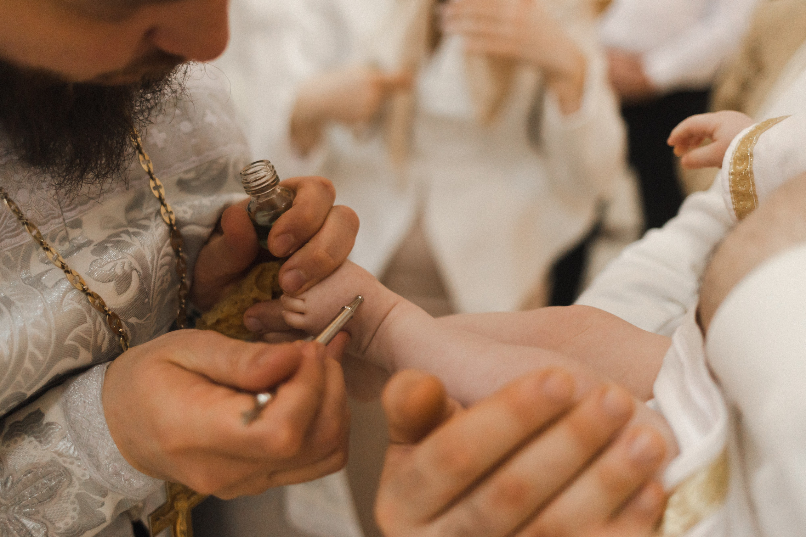 Крещение Льва. Семейный фотограф в Москве