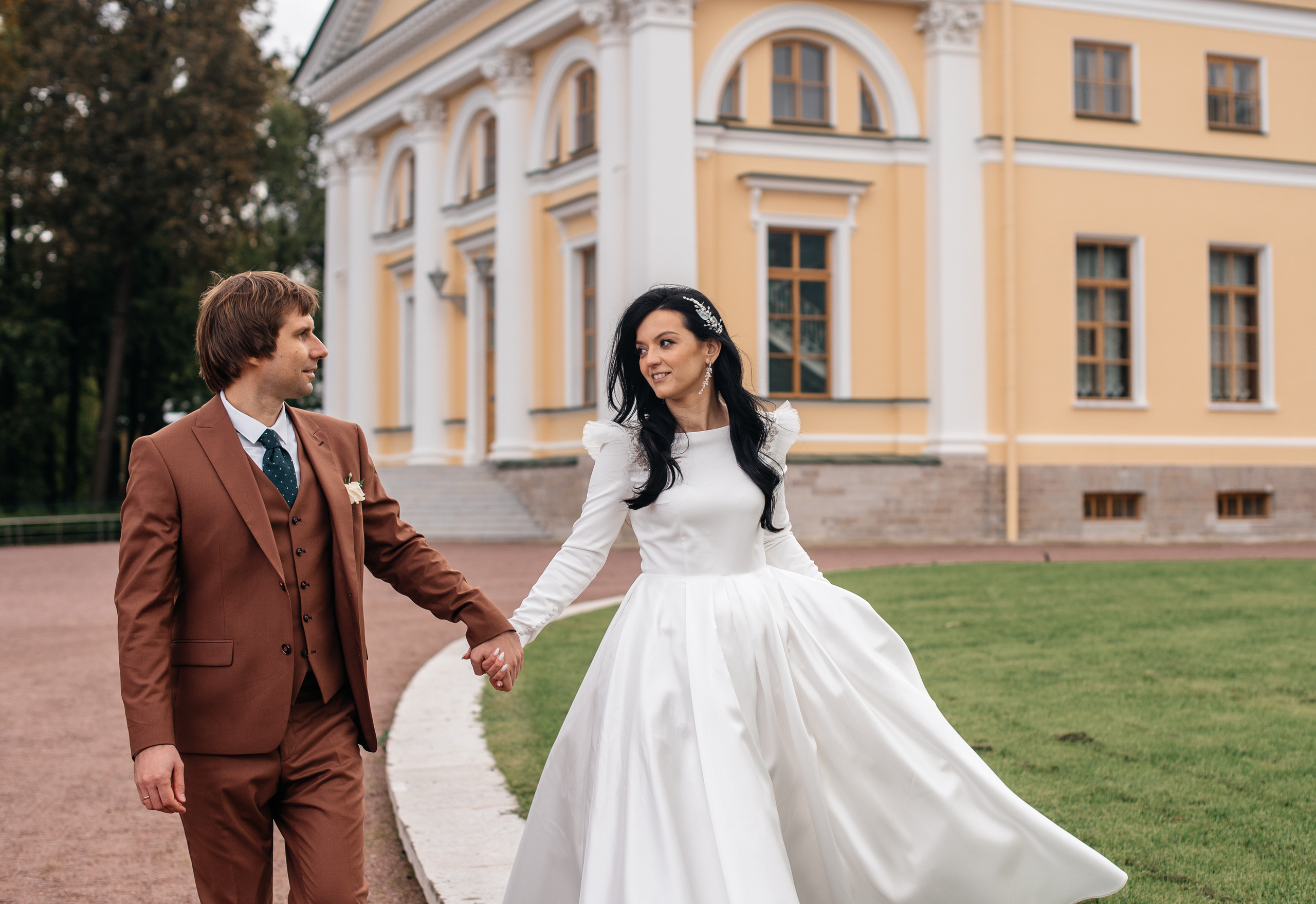 Свадьбы в Пушкине (Царское село). Живые снимки! Фотограф Даша Бендер