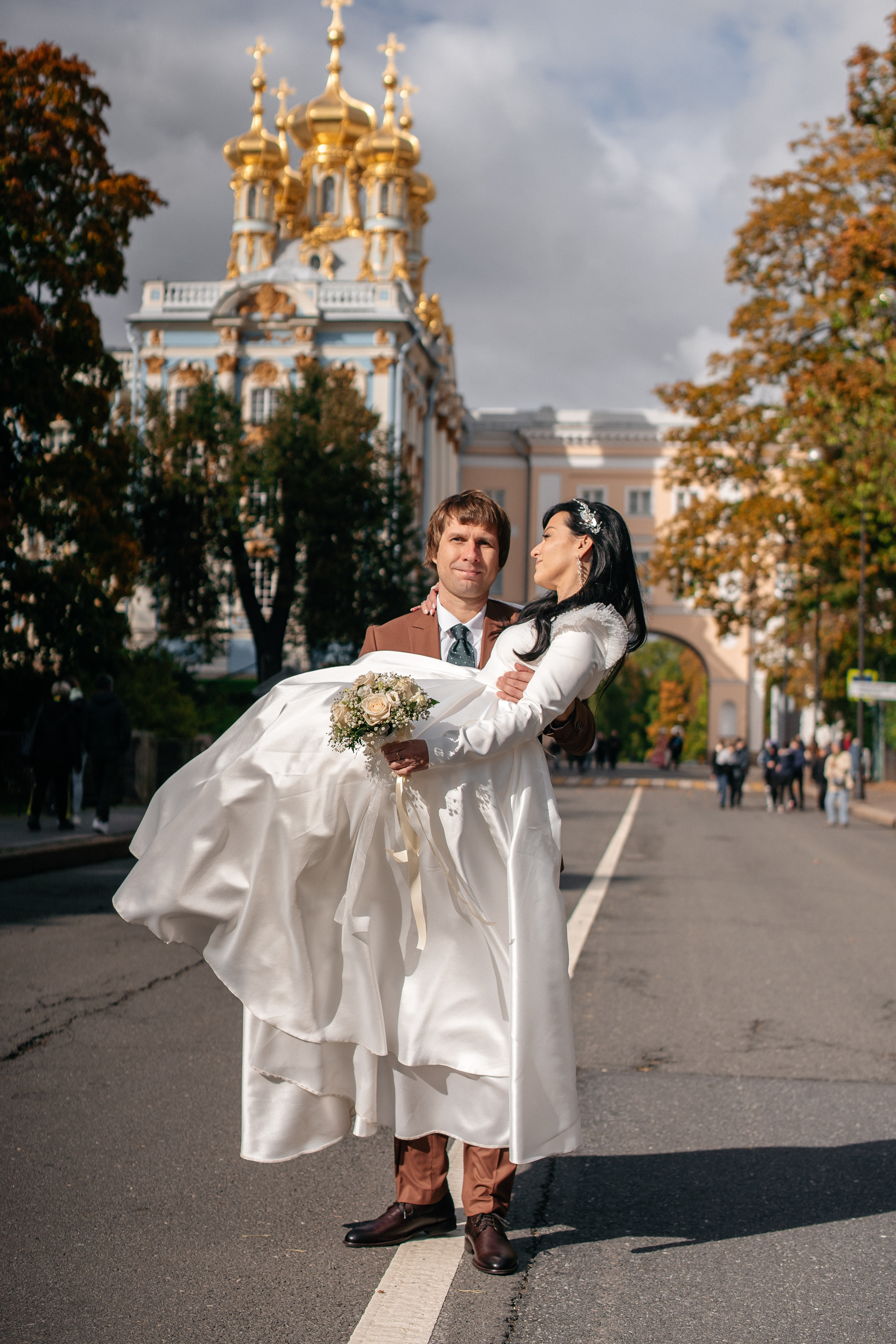 Свадьбы в Пушкине (Царское село). Живые снимки! Фотограф Даша Бендер
