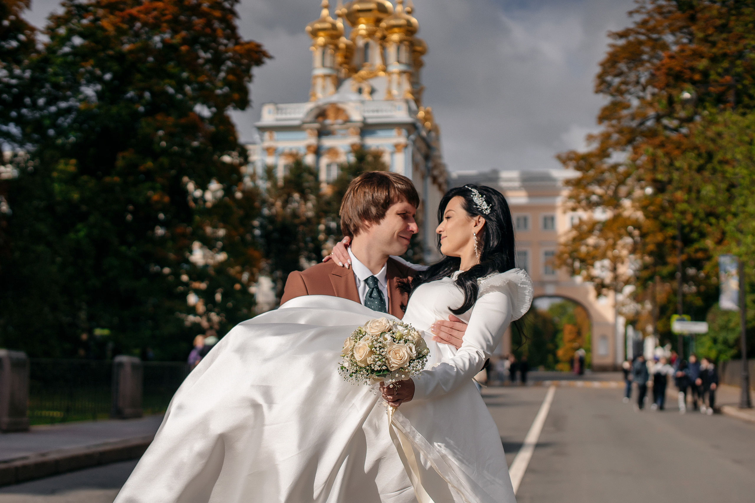 Свадьбы в Пушкине (Царское село). Живые снимки! Фотограф Даша Бендер