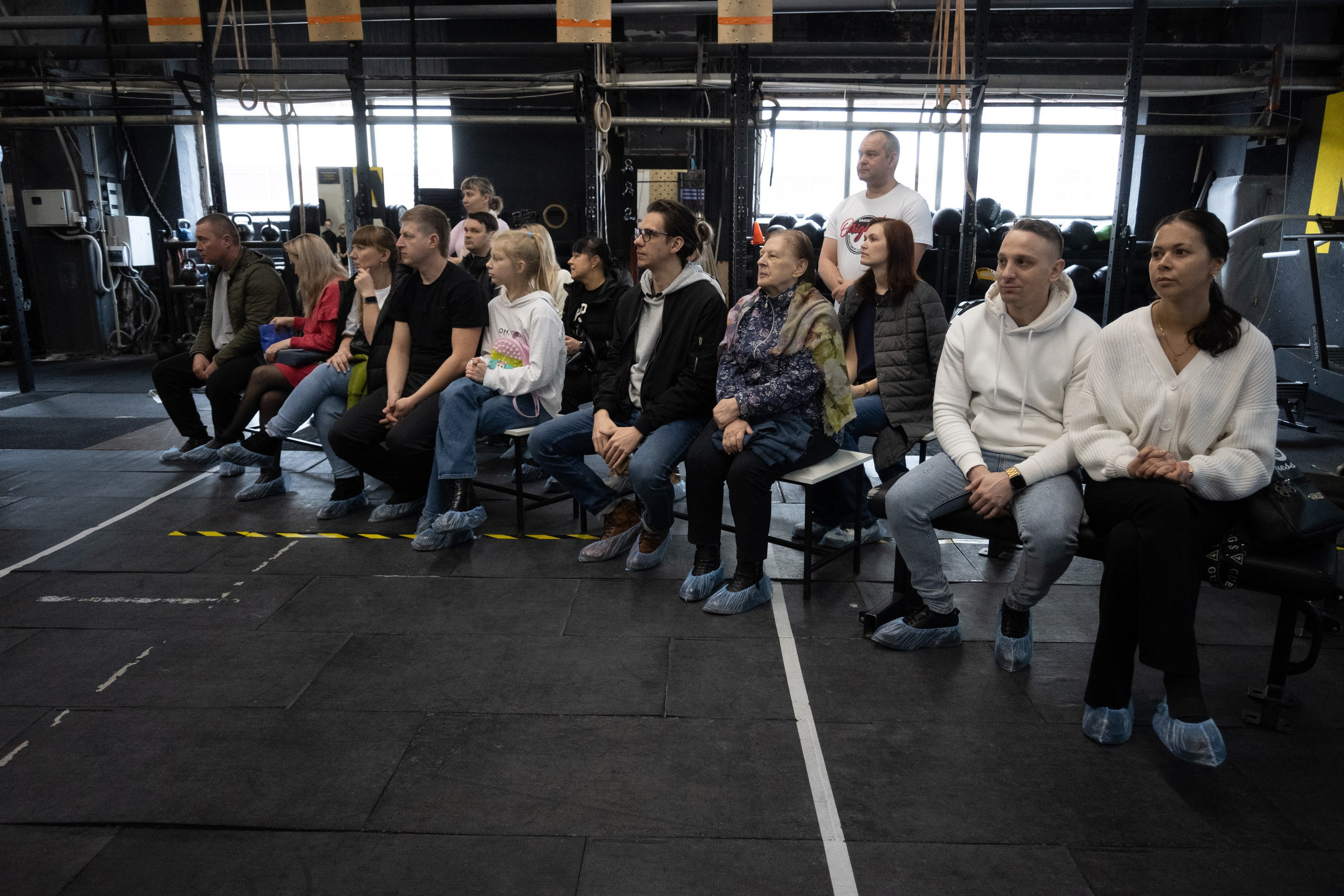 Внутриклубные соревнования по воздушной гимнастике 02.04.23