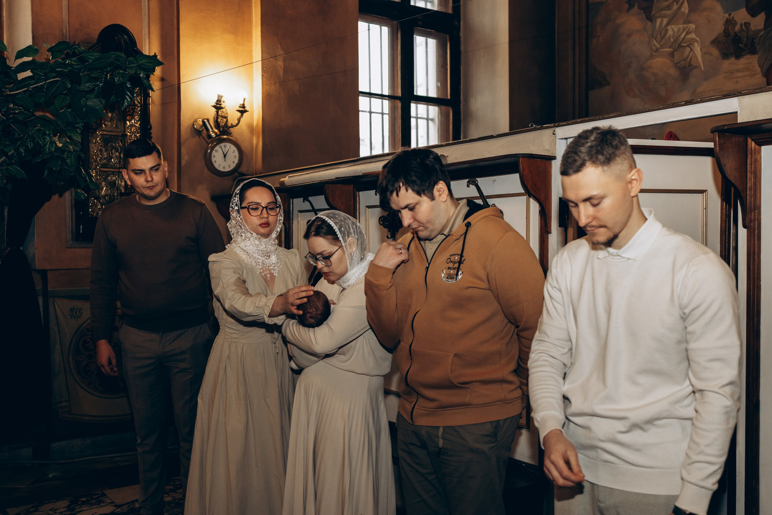 Крещение в Храме Воскресения Словущего в Даниловской Слободе. Главная