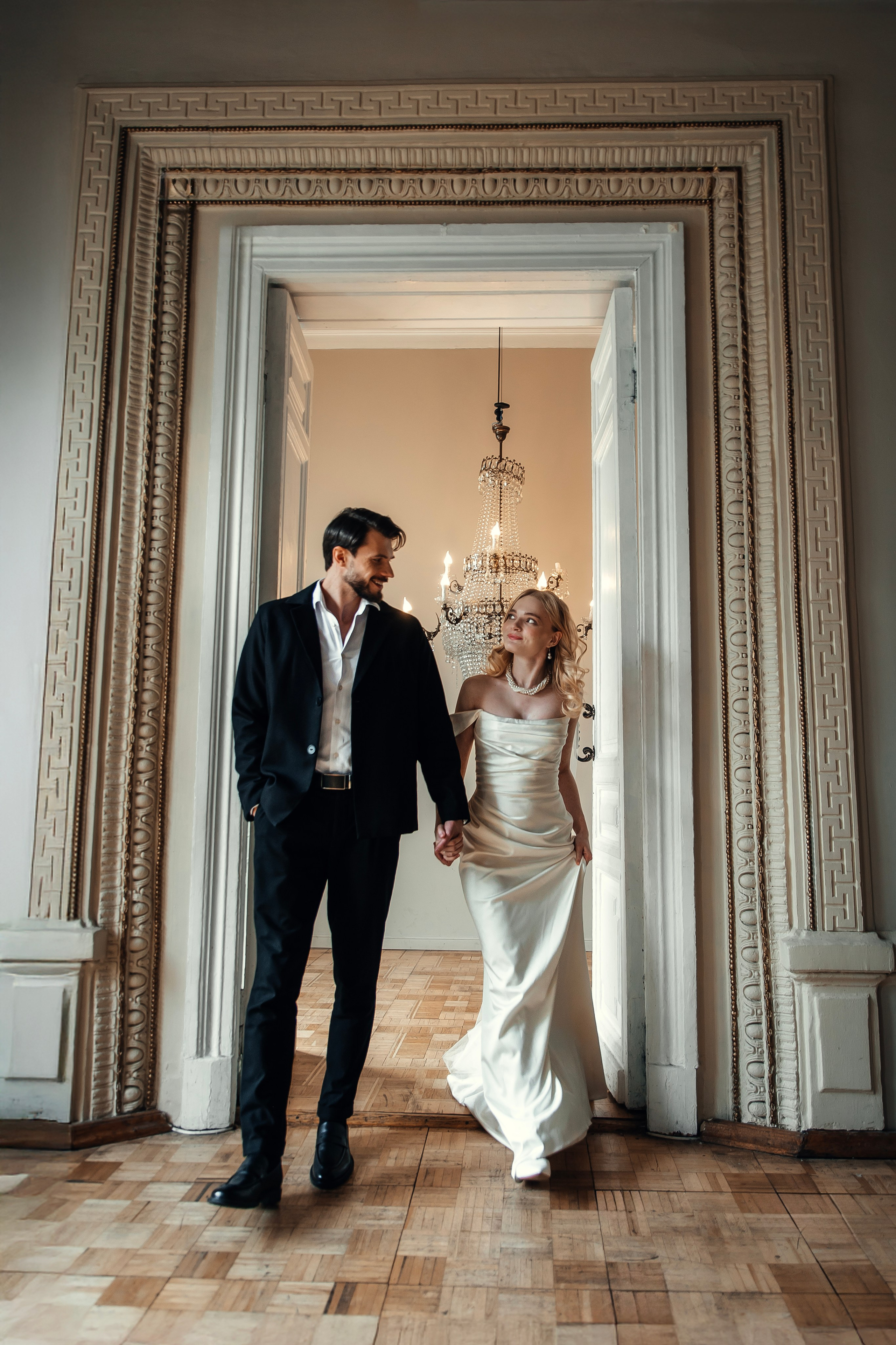 Свадебная фотосессия в особняке