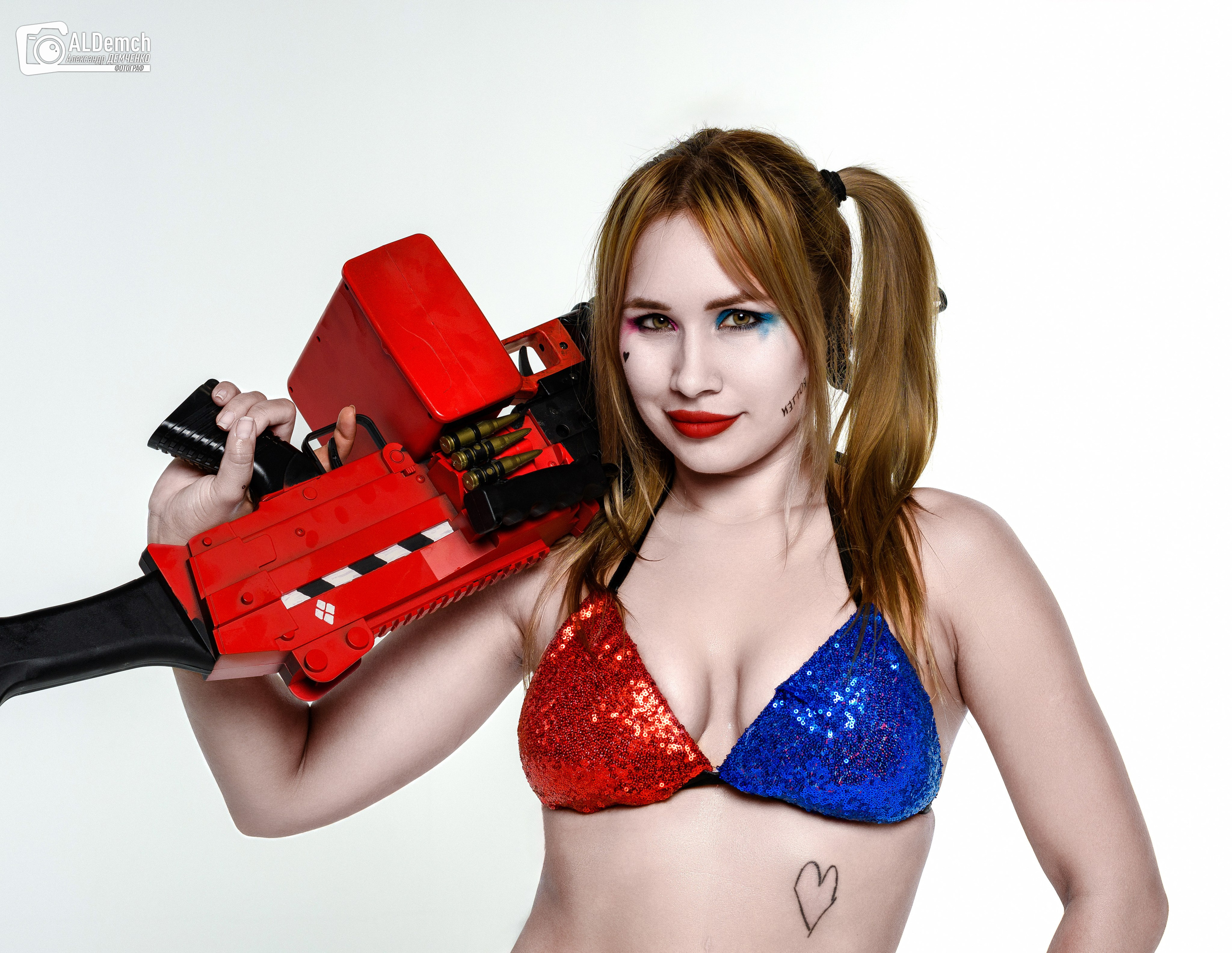 Косплей фотосессия Харли Квинн из Отряда Самоубийц в Москве