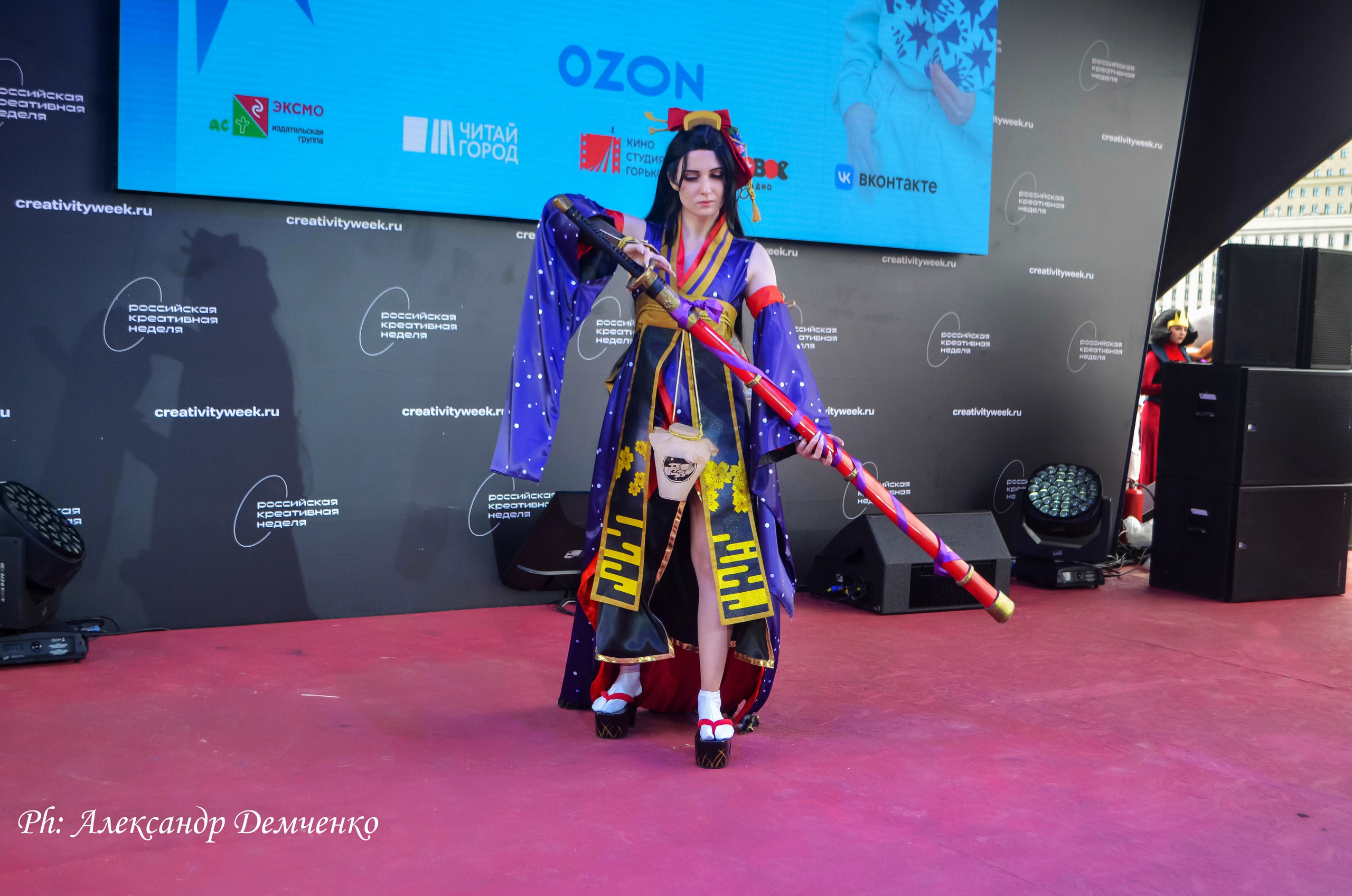 Фотосессия в Парке Горького на Лидеры молодого контента