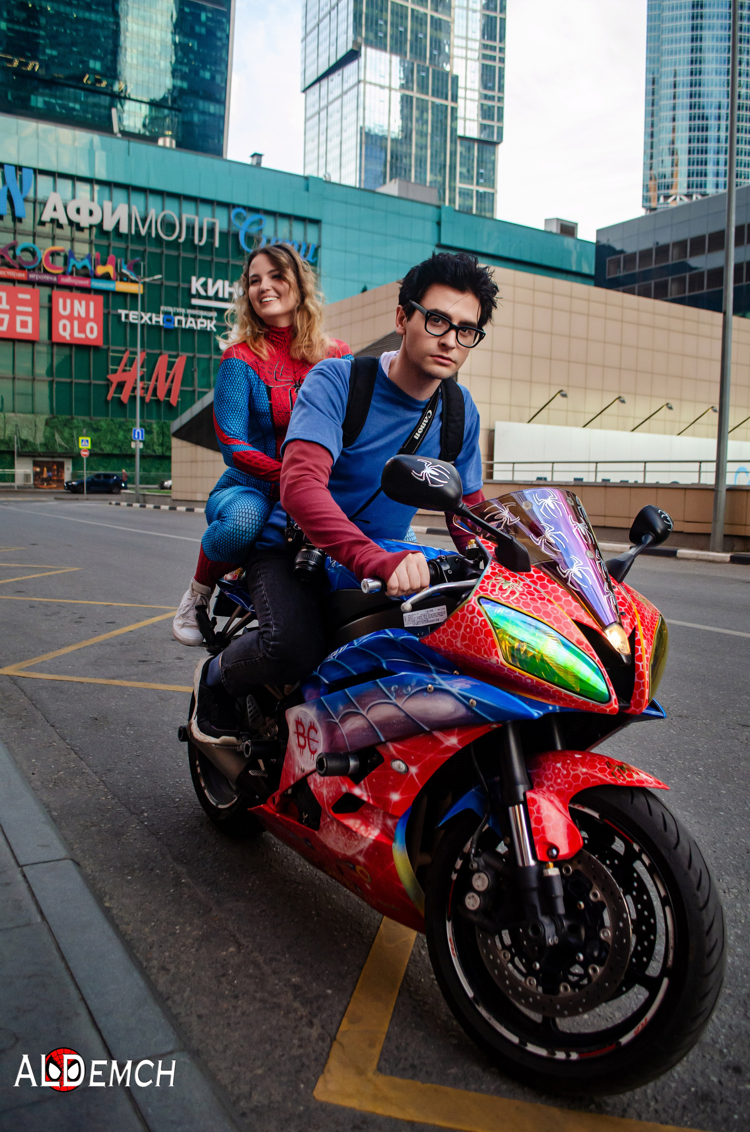 Фотосессия на Дне рождения Человека-Паука в Москве