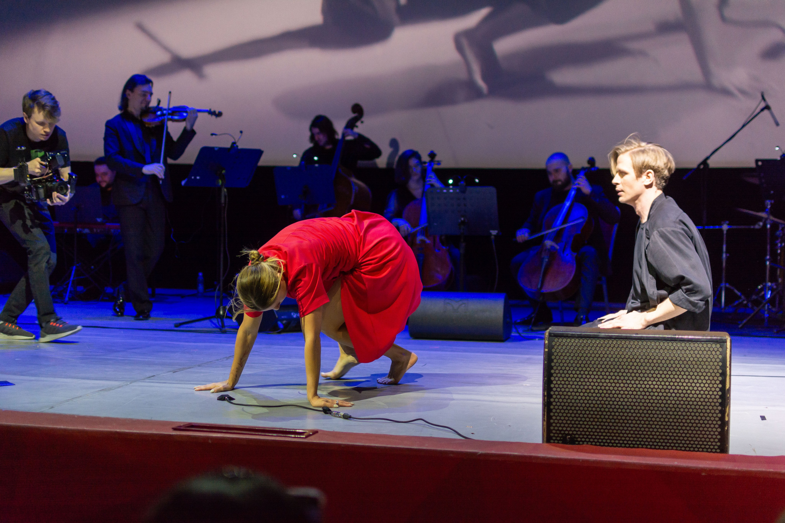 Концерт оркестра Cinematica. Репортажный фотограф в Новосибирске
