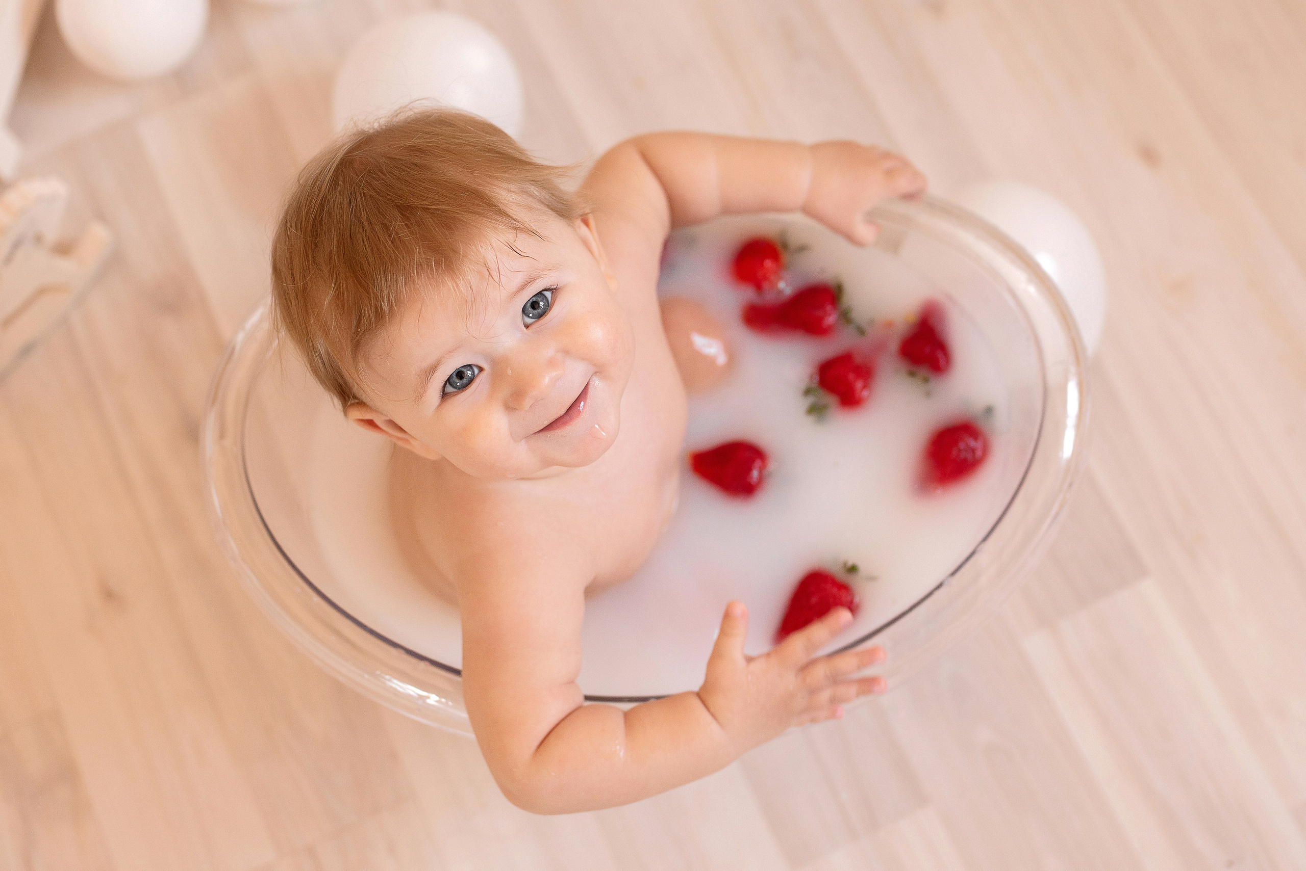 Первый тортик. Фотограф новорожденных и детей до года в Челябинске Иванова Елена