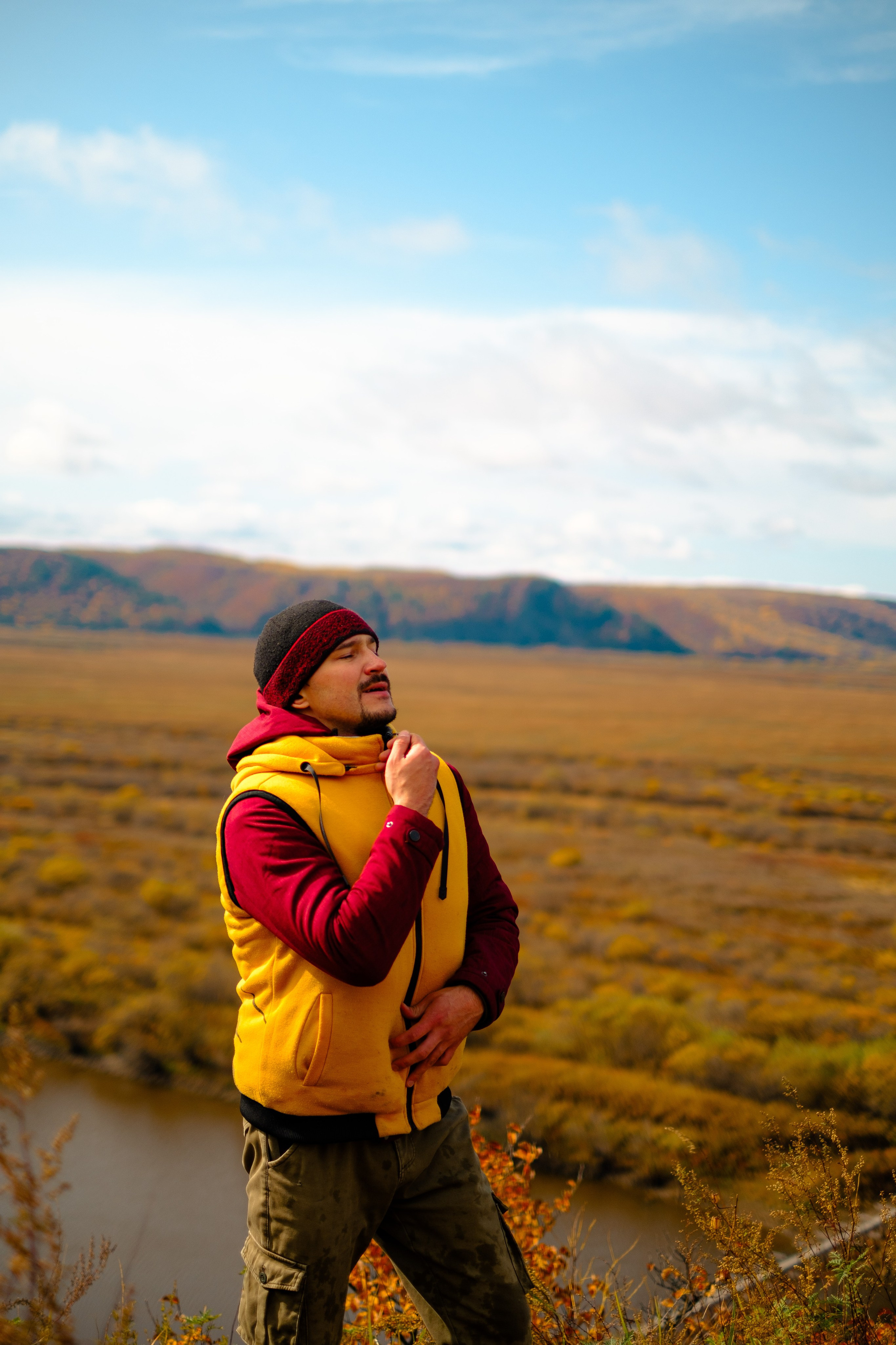 Михайловские столбы осенью. Фотограф Благовещенска Яна