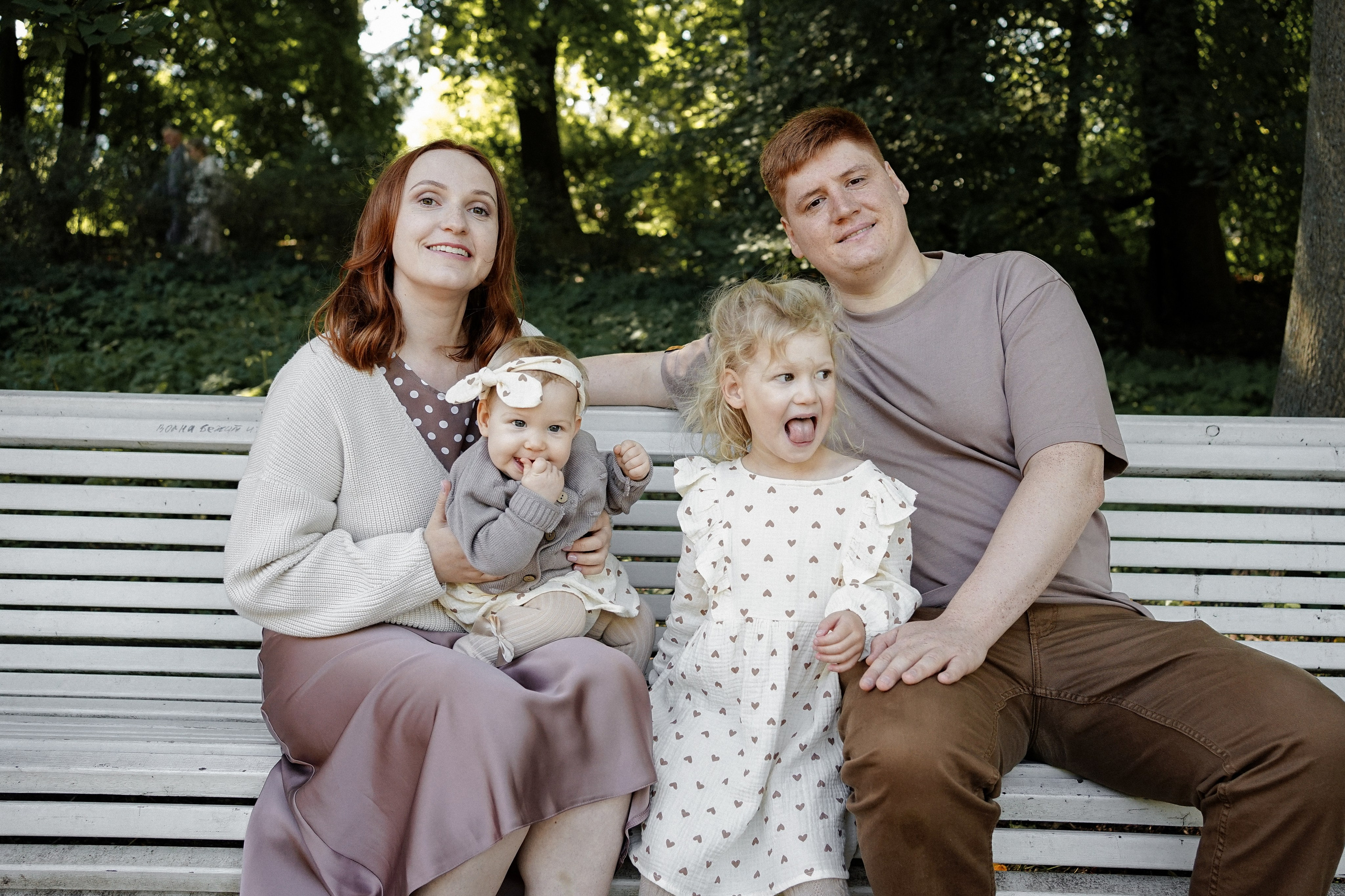 Семейная фотосессия в Парке 300-летия. Фотограф Ольга Игорева