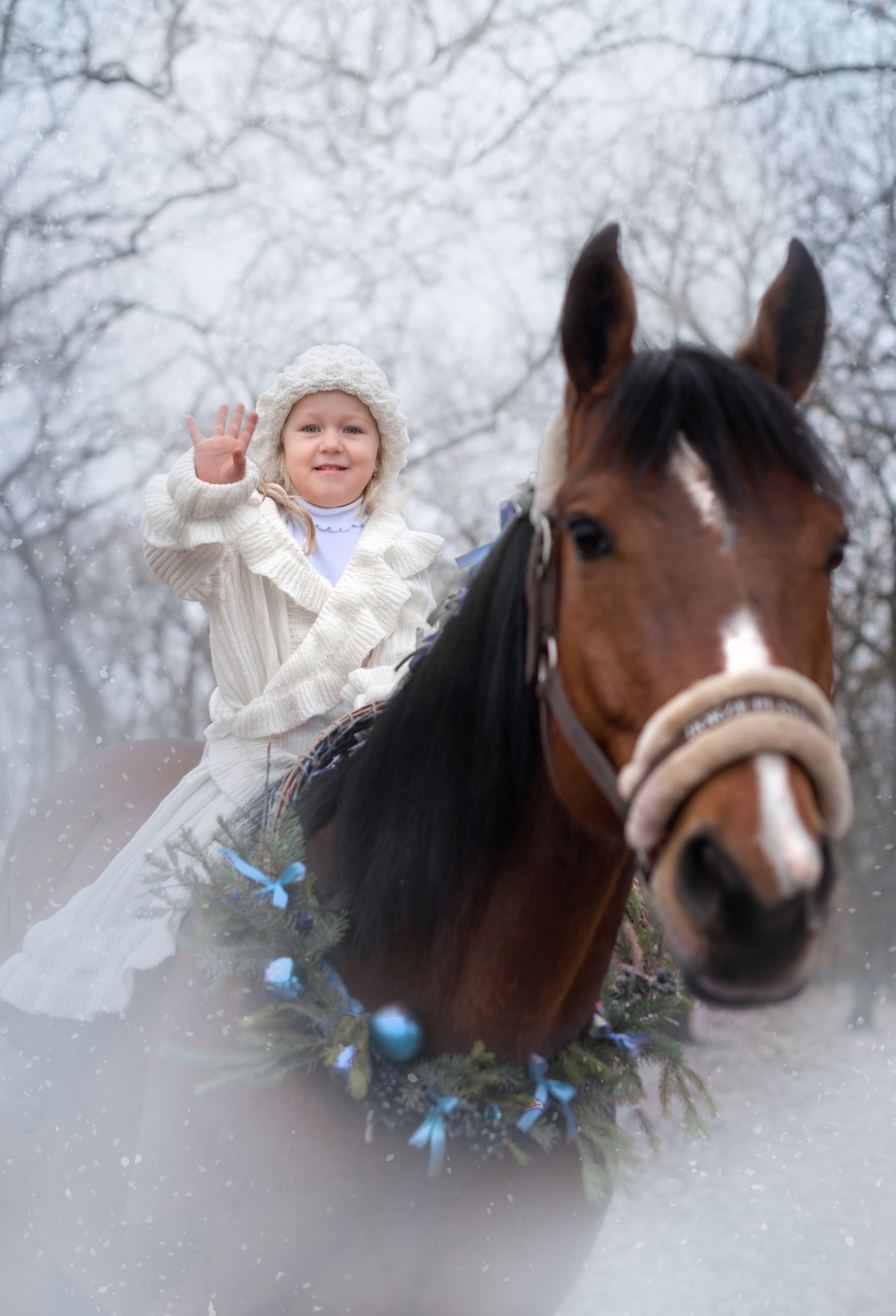 Дети и Ватикан. Конный фотограф в Саратове Юлия Иванова