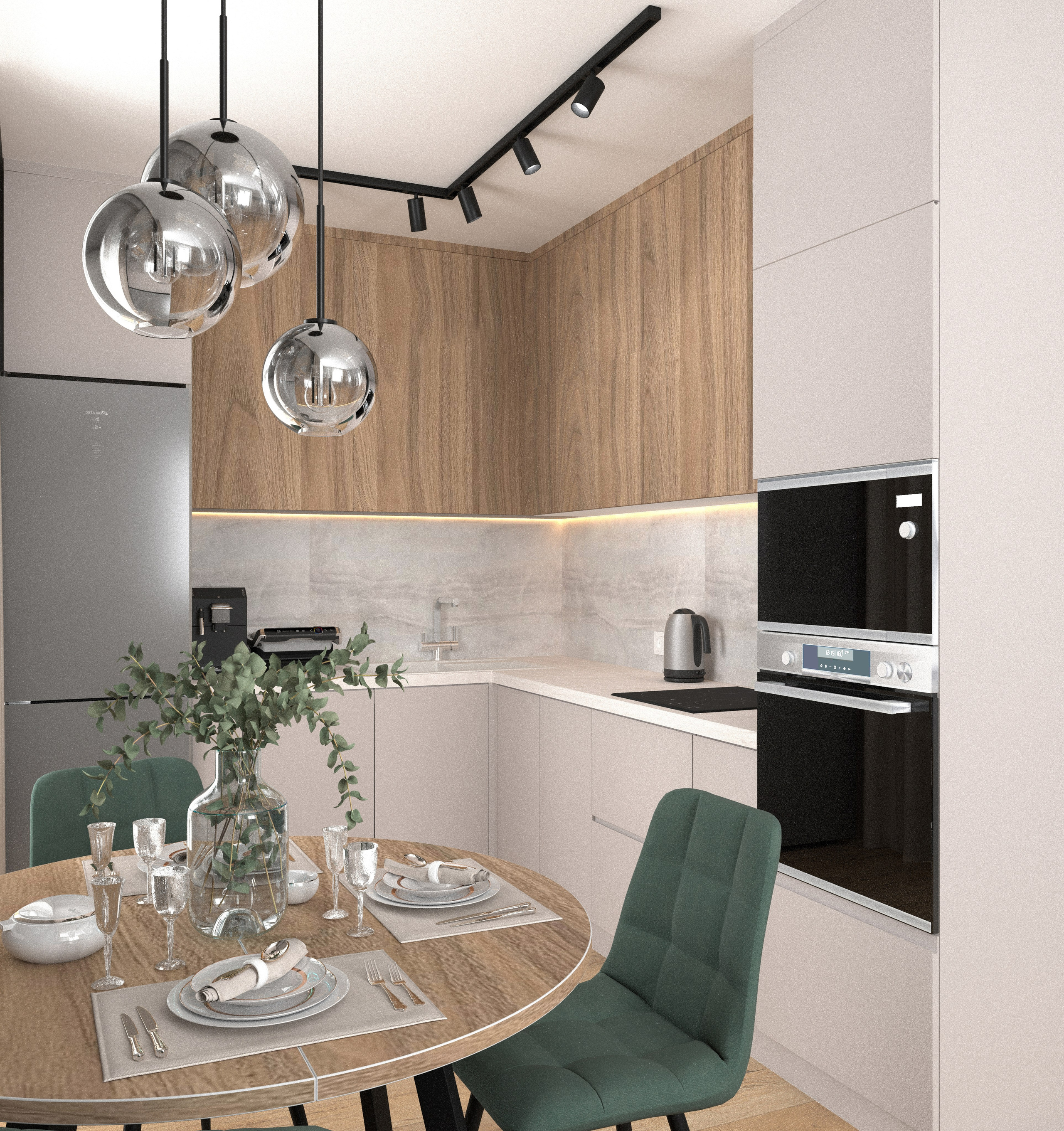 Квартира ЖК Можайский г. Владивосток. Дизайн интерьера / Дизайн-проект / Лебедь Юлия