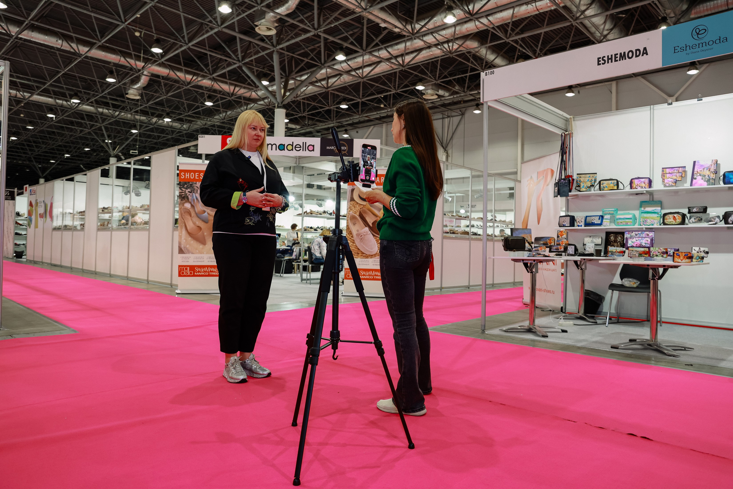 Обувная выставка Shoesstar в Экспоцентре. Фотограф Юлия Мальцева