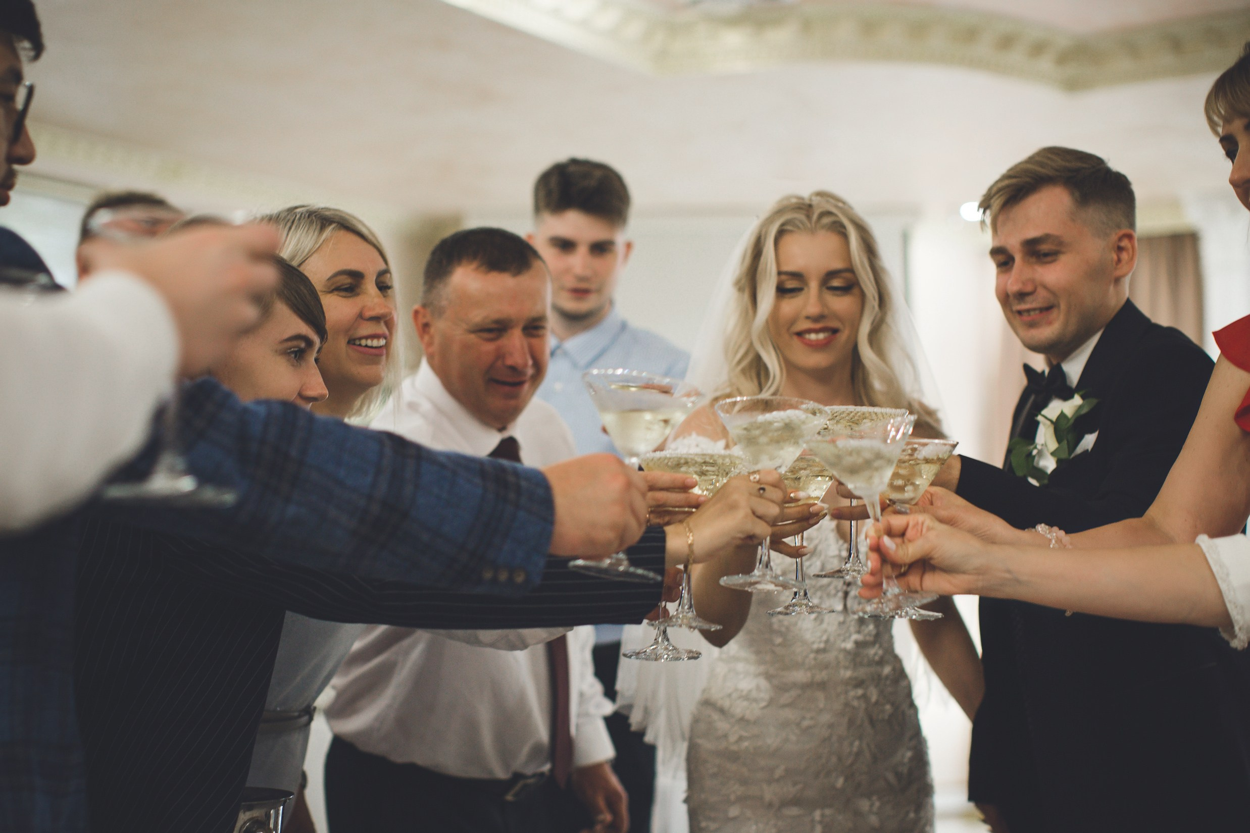 Свадьба с гостями. Свадебный и портретный фотограф Москва