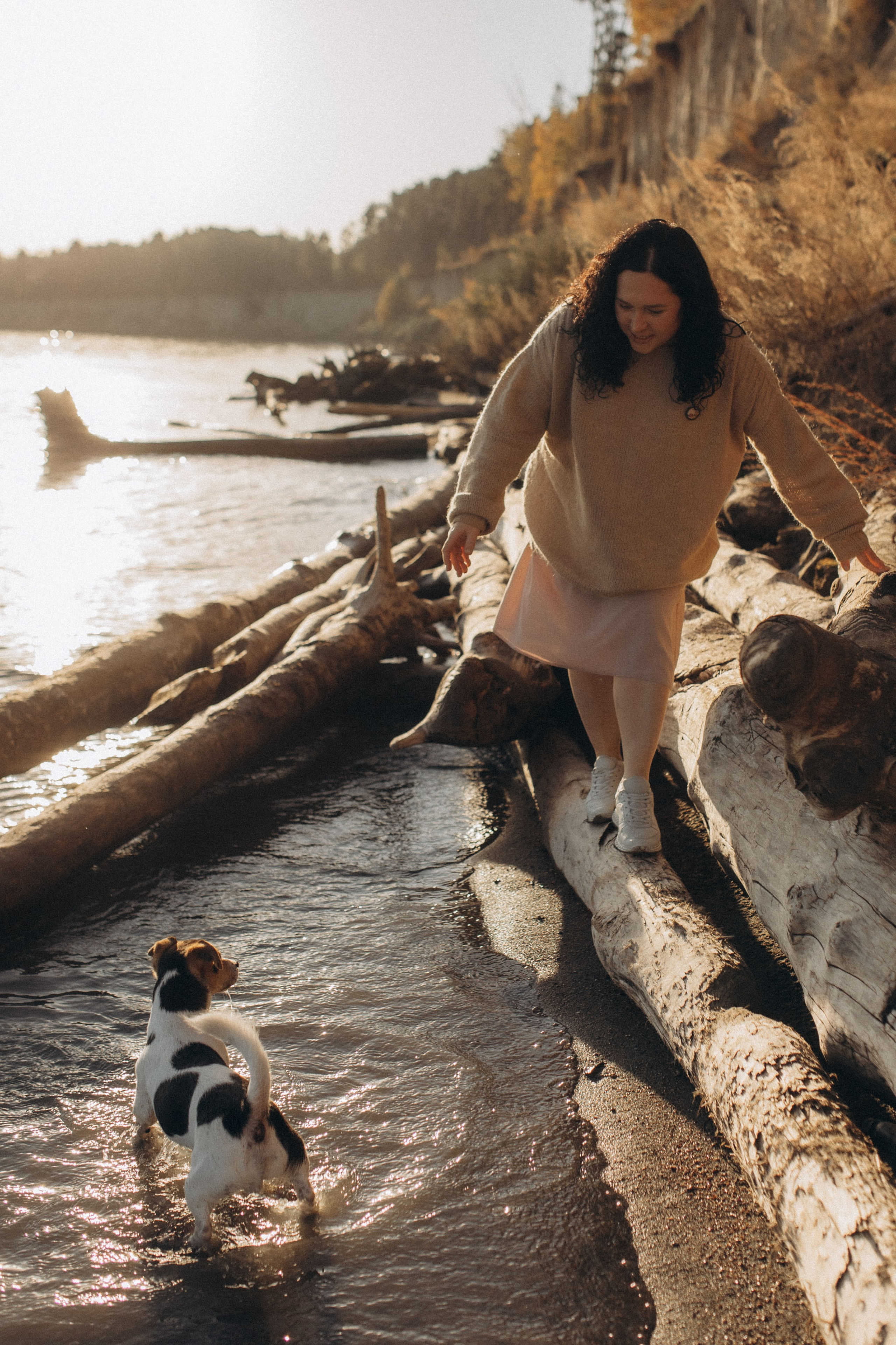 Юля, Милана, Тимур и Добби, осенняя история. Семейный фотограф lifestyle в Новосибирске Елена Шпилевая