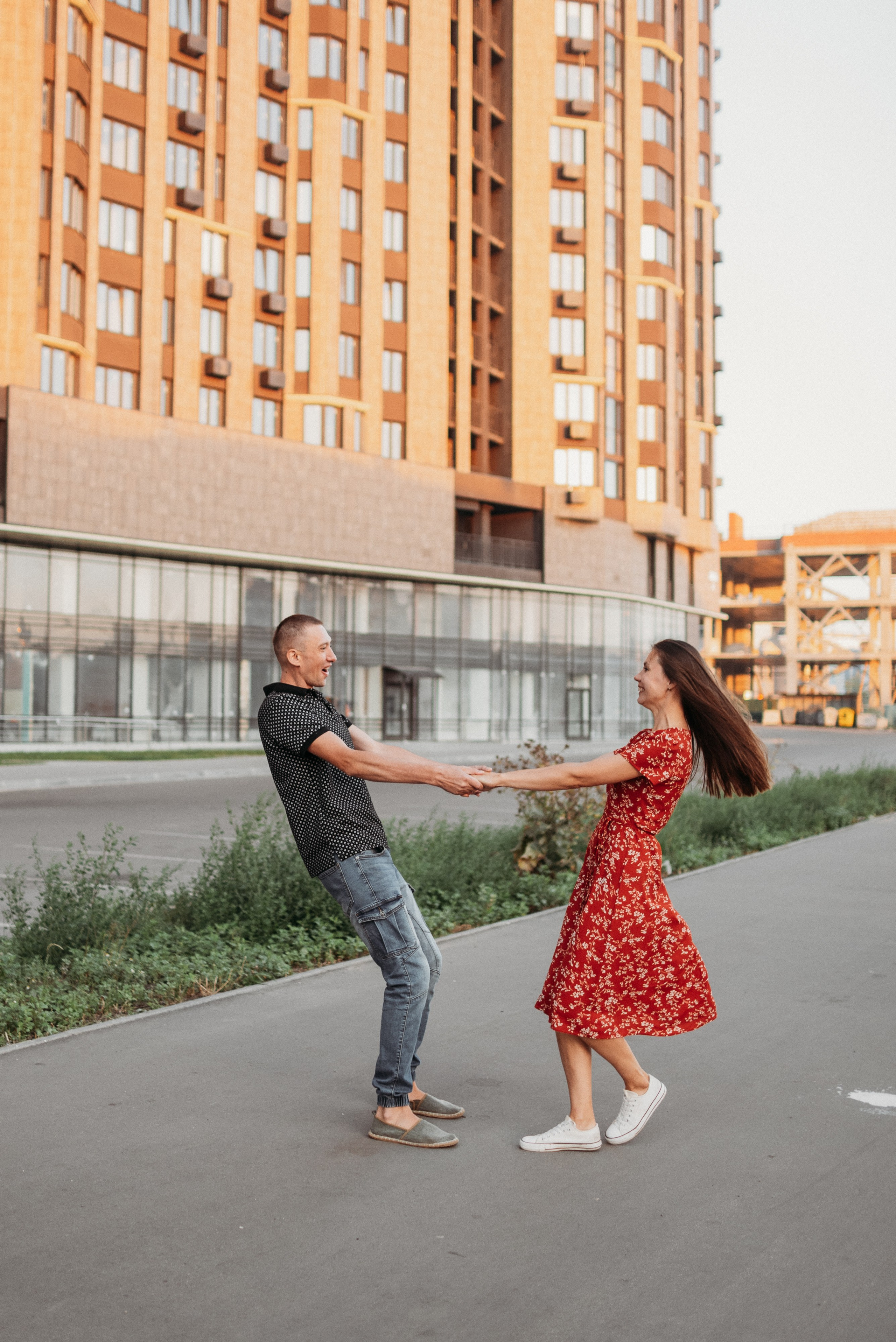 Love story в городе на рассвете. Фотограф Иваново | Москва | Ирина Коптилина