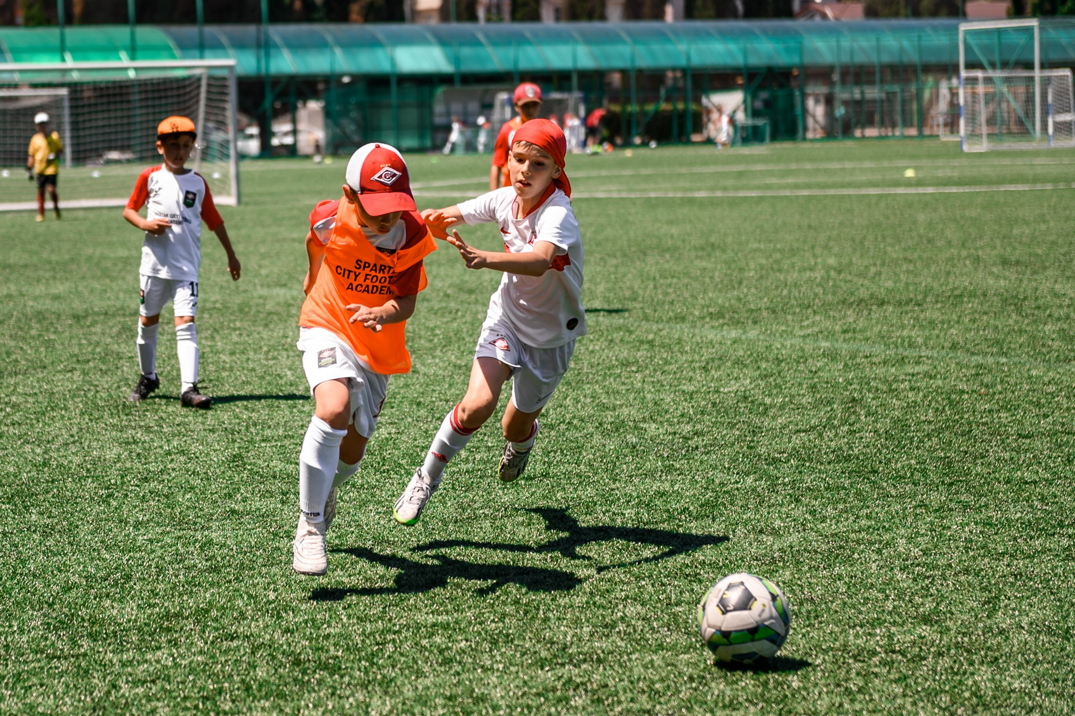 Детский лагерь футбольной школы Спартак. Свадебный и семейный фотограф София Невская