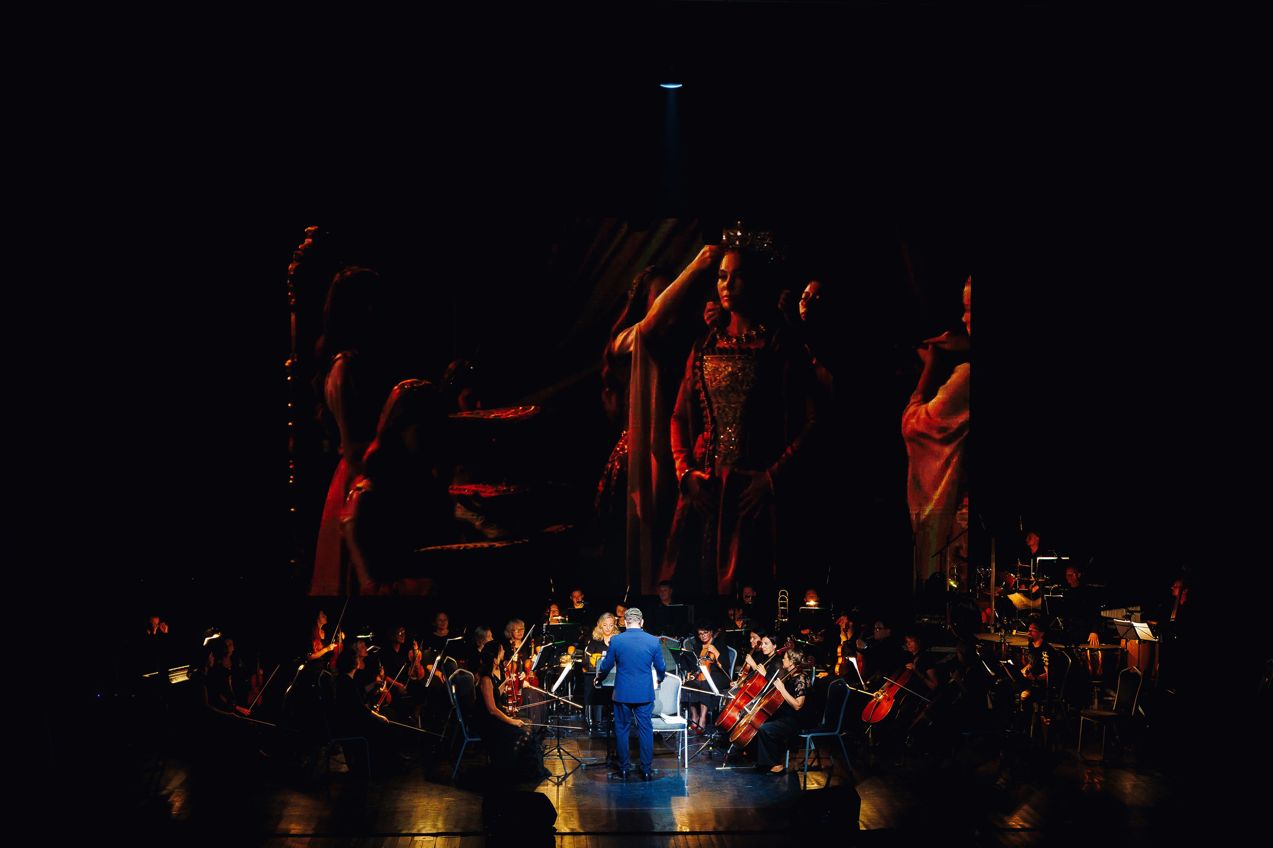 Symphony of the cinema (Turkish TV series) at Amber Hall. KRIS KRUPINNIKOVA