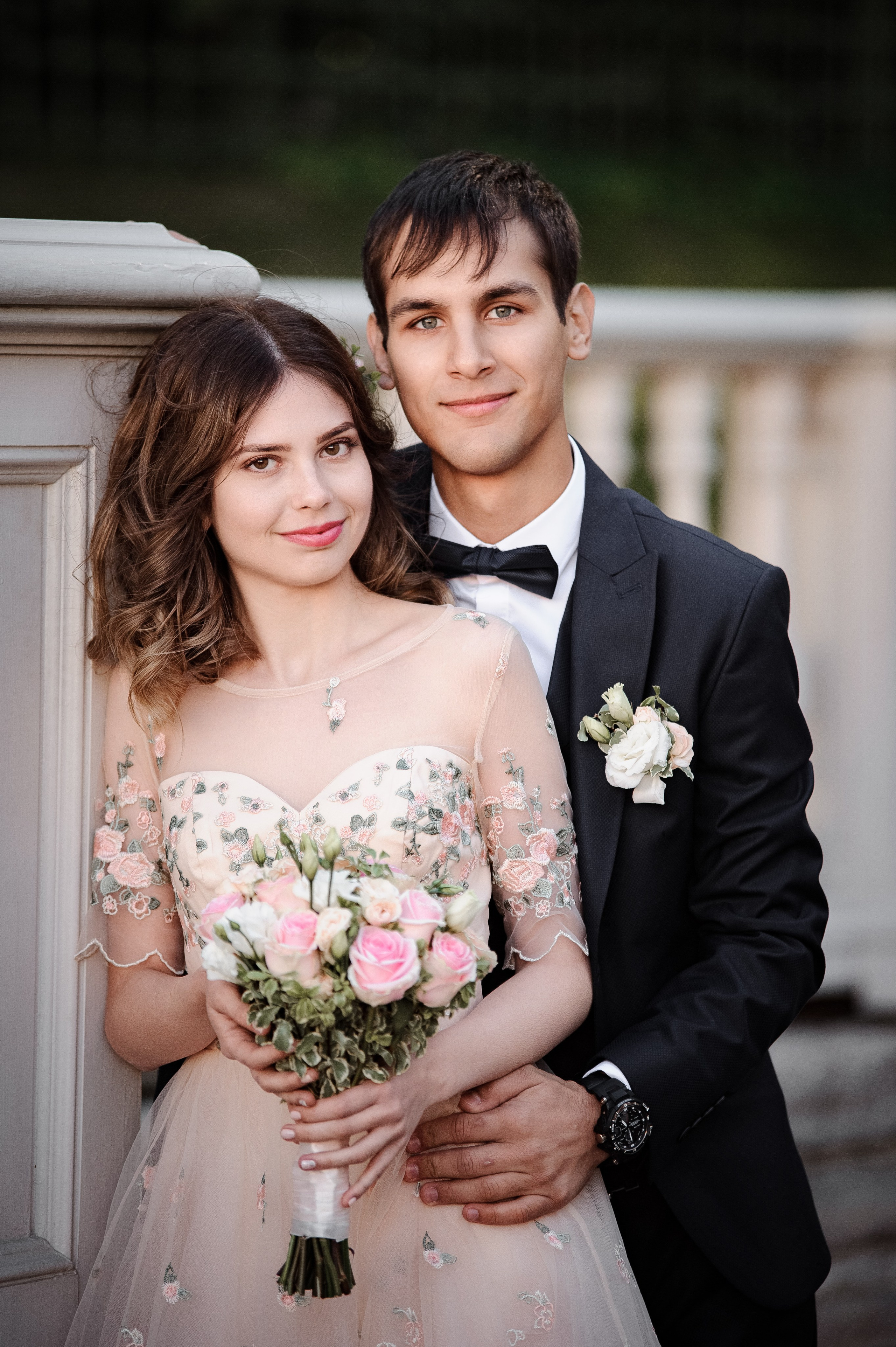 Фотосессия для жениха и невесты на свадебной прогулке от 9000 рублей.