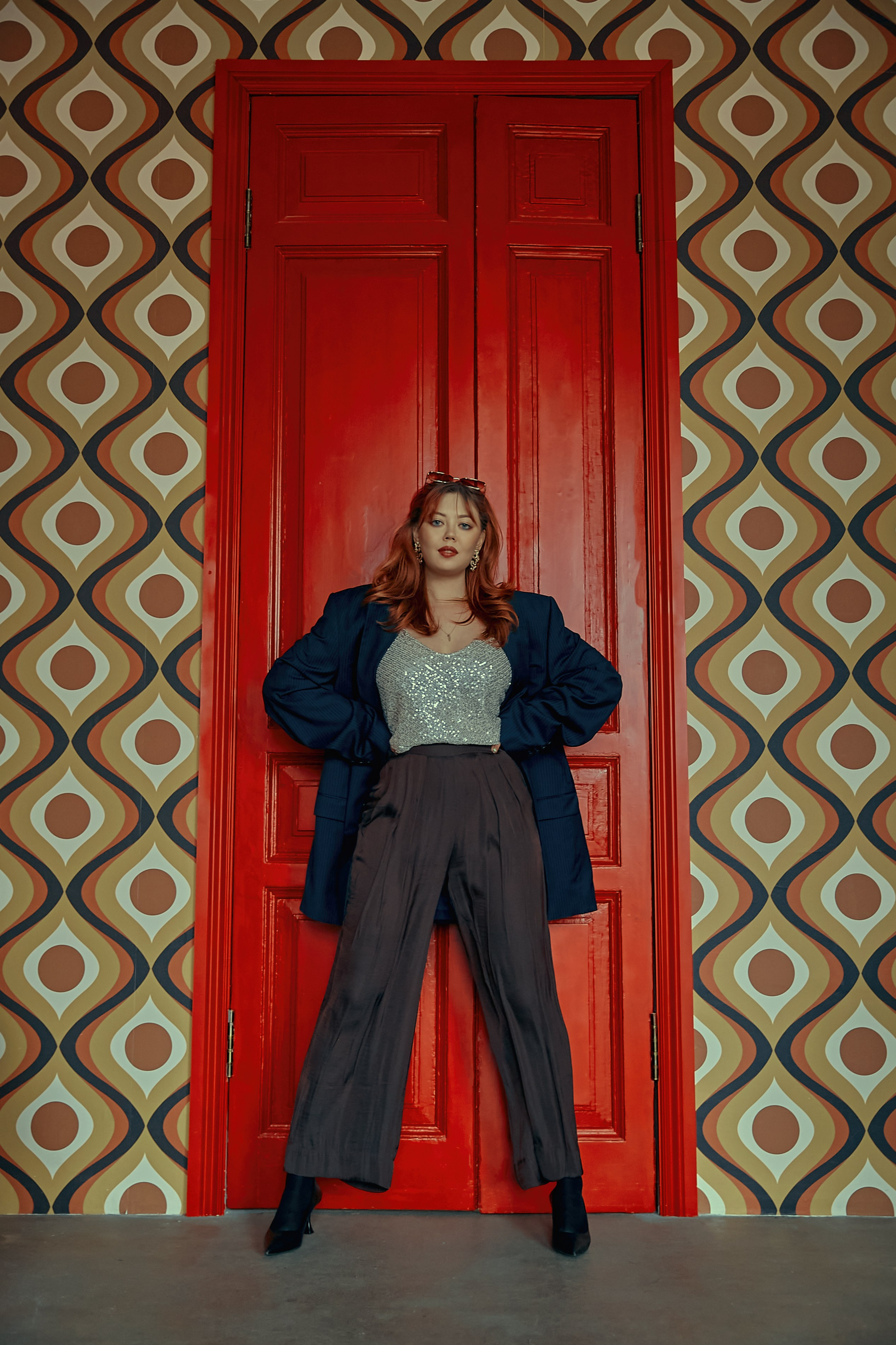 Фотосъемка в студии рыжей девушки. Рекламный фотограф Санкт-Петербург Катерина Мишкель