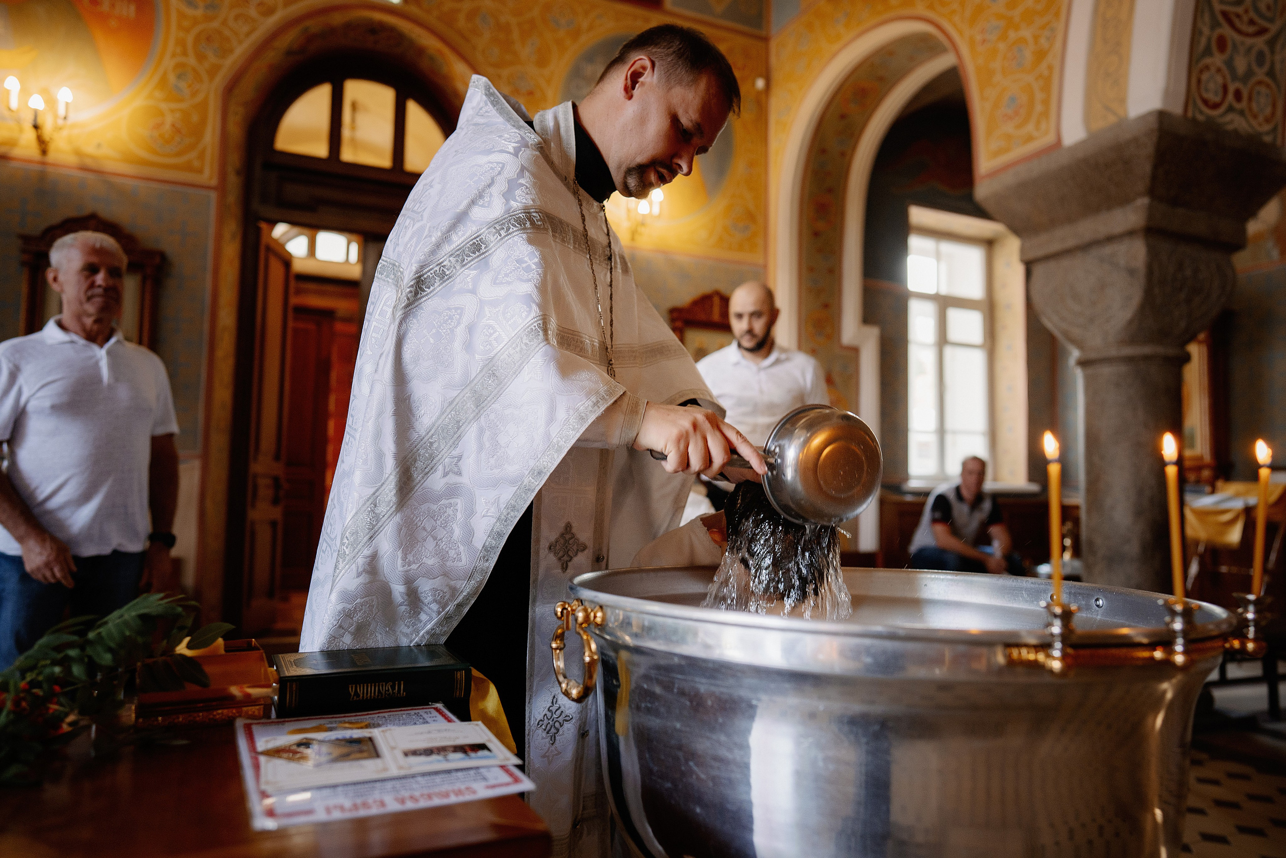 Крещение Владимира. Фотограф на Крещение и Венчание в Красноярске Рамазанова Юлия