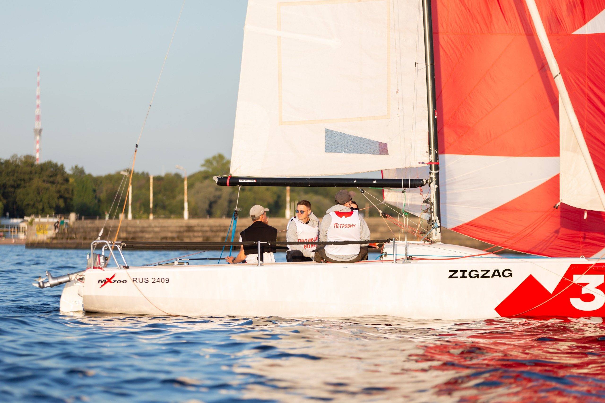 Яхтинг для «Петровича». Снимаю съемки