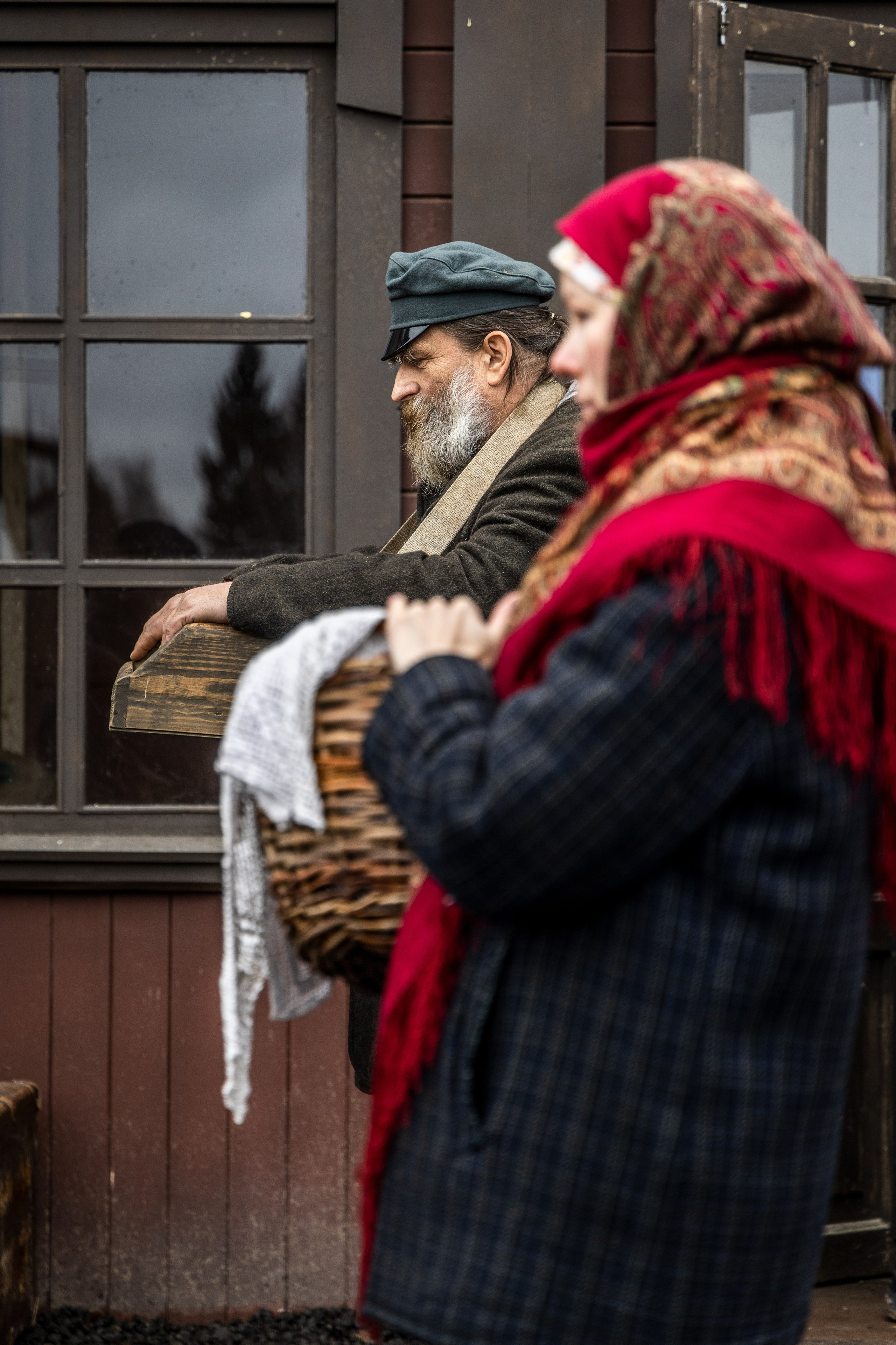 Съёмки сериала «Порода». Photomantis