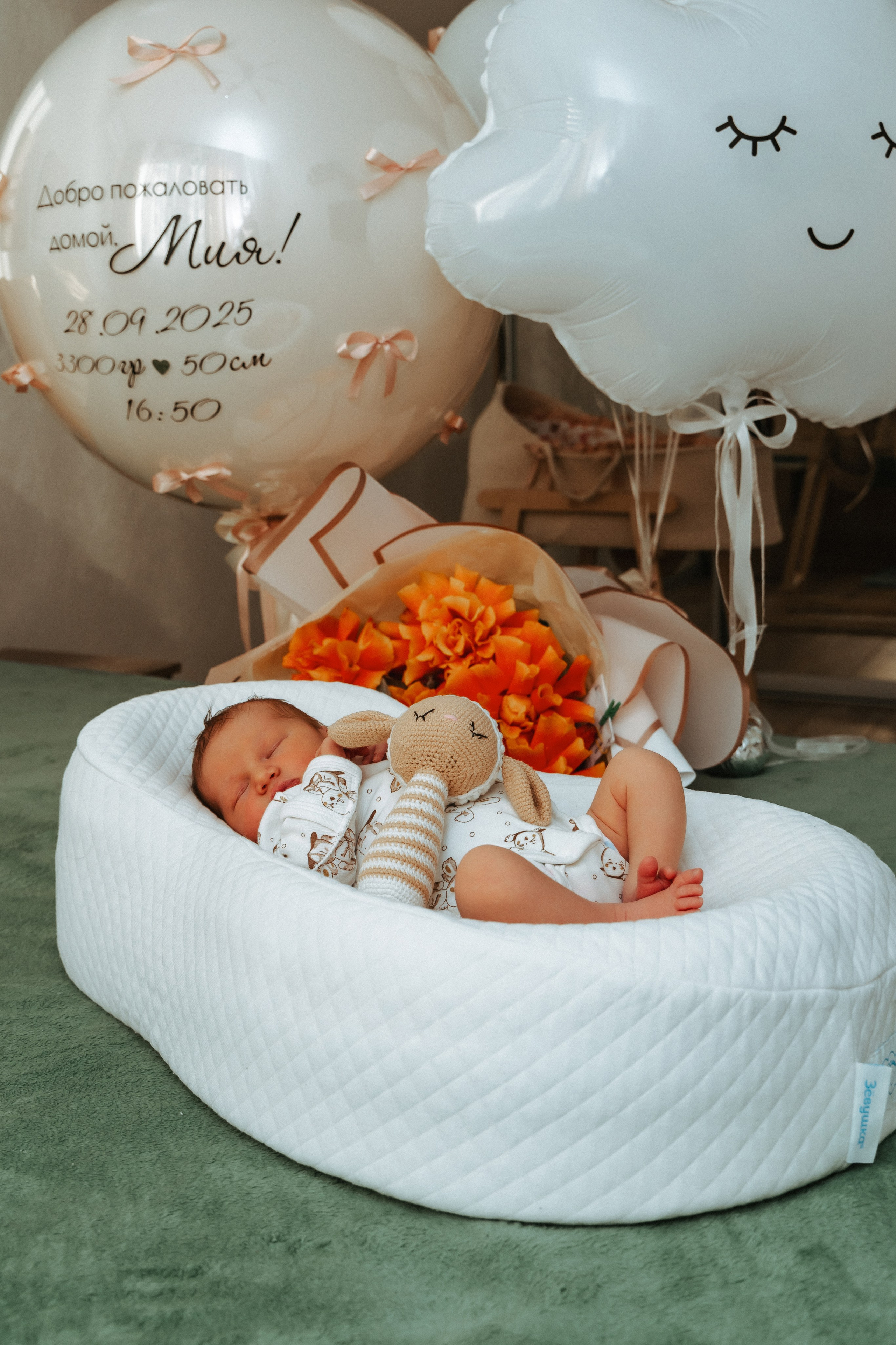 Выписка Мии + Нью Борн. Свадебный и семейный фотограф в Краснодаре Диана Смирнова