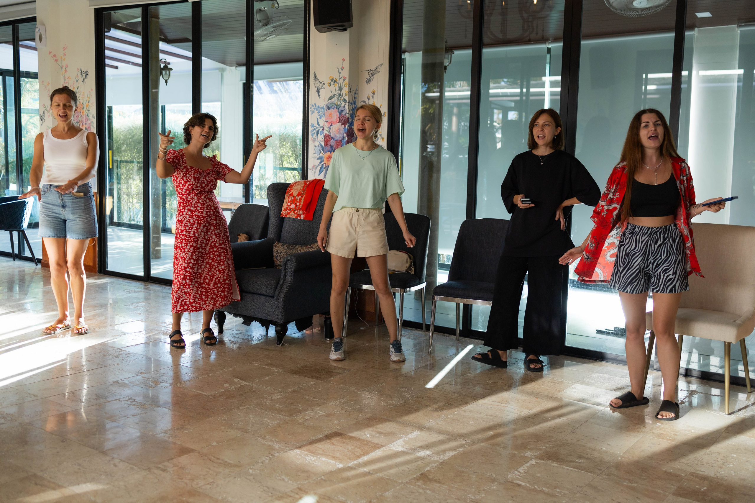 Neprosto choir. Lyric photographer