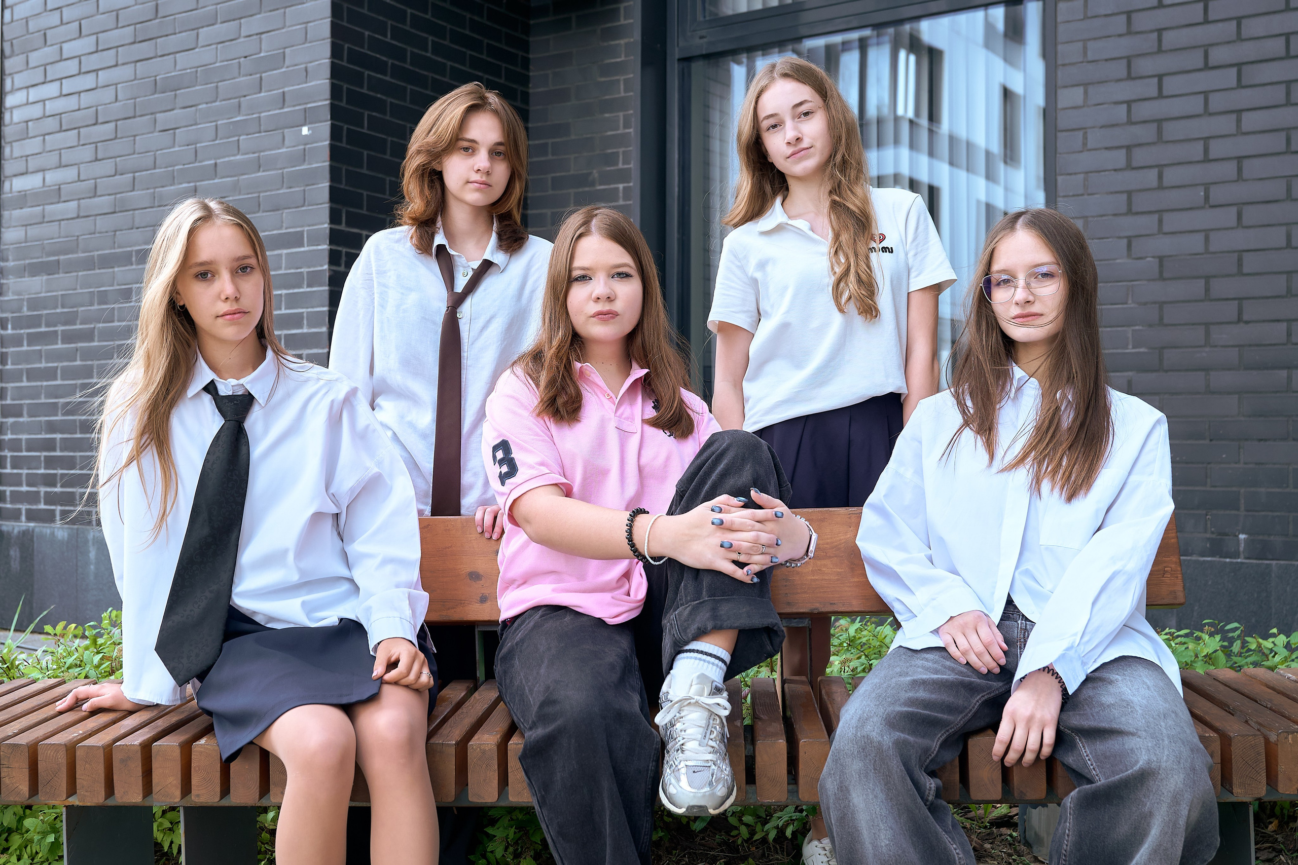 8А в сентябре (Гимназия 13, Одинцово). Школьный и семейный фотограф, Одинцово