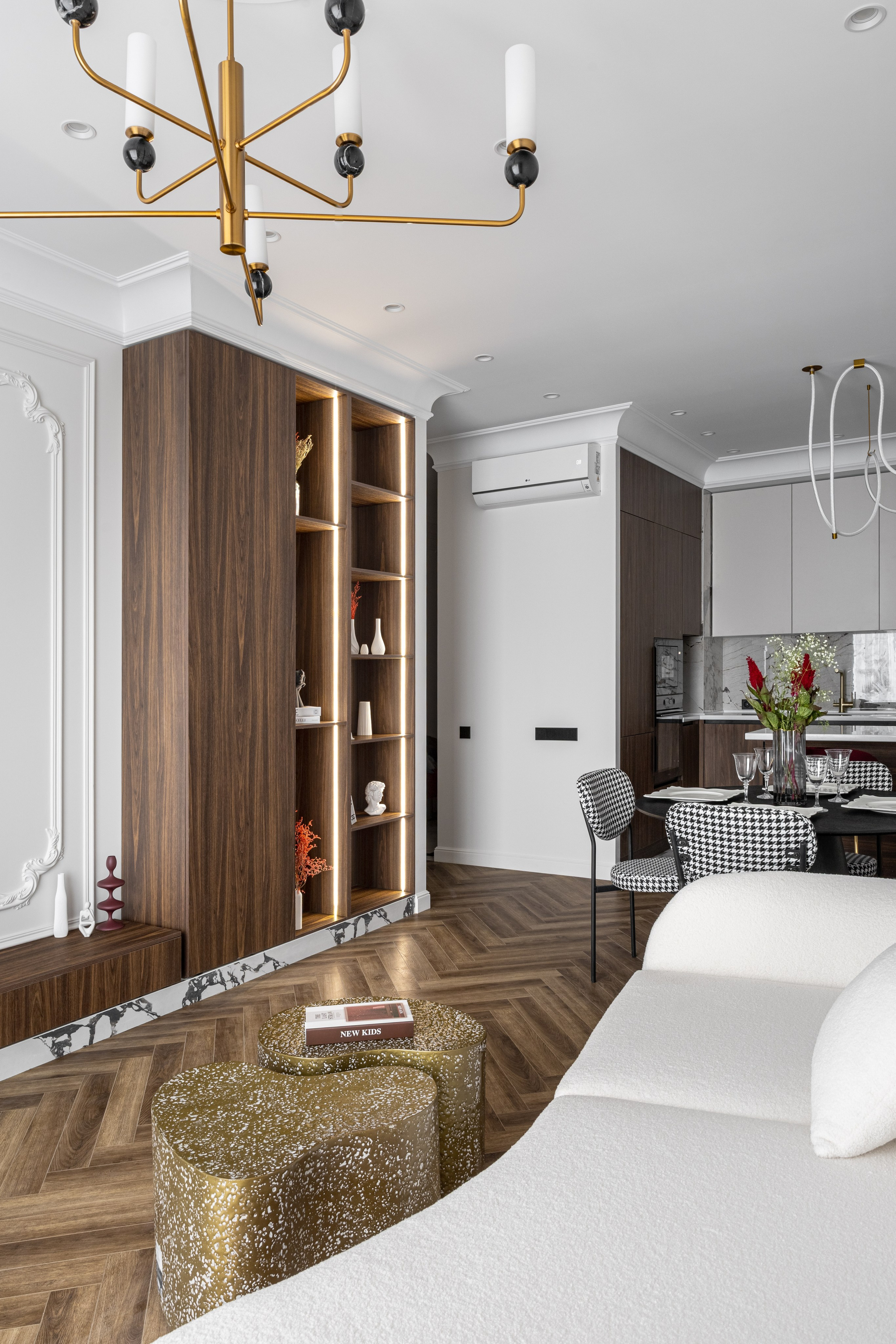 Неоклассика с винными акцентами. ЖК «Will Towers». Veselinskiy| Интерьерный фотограф | Москва