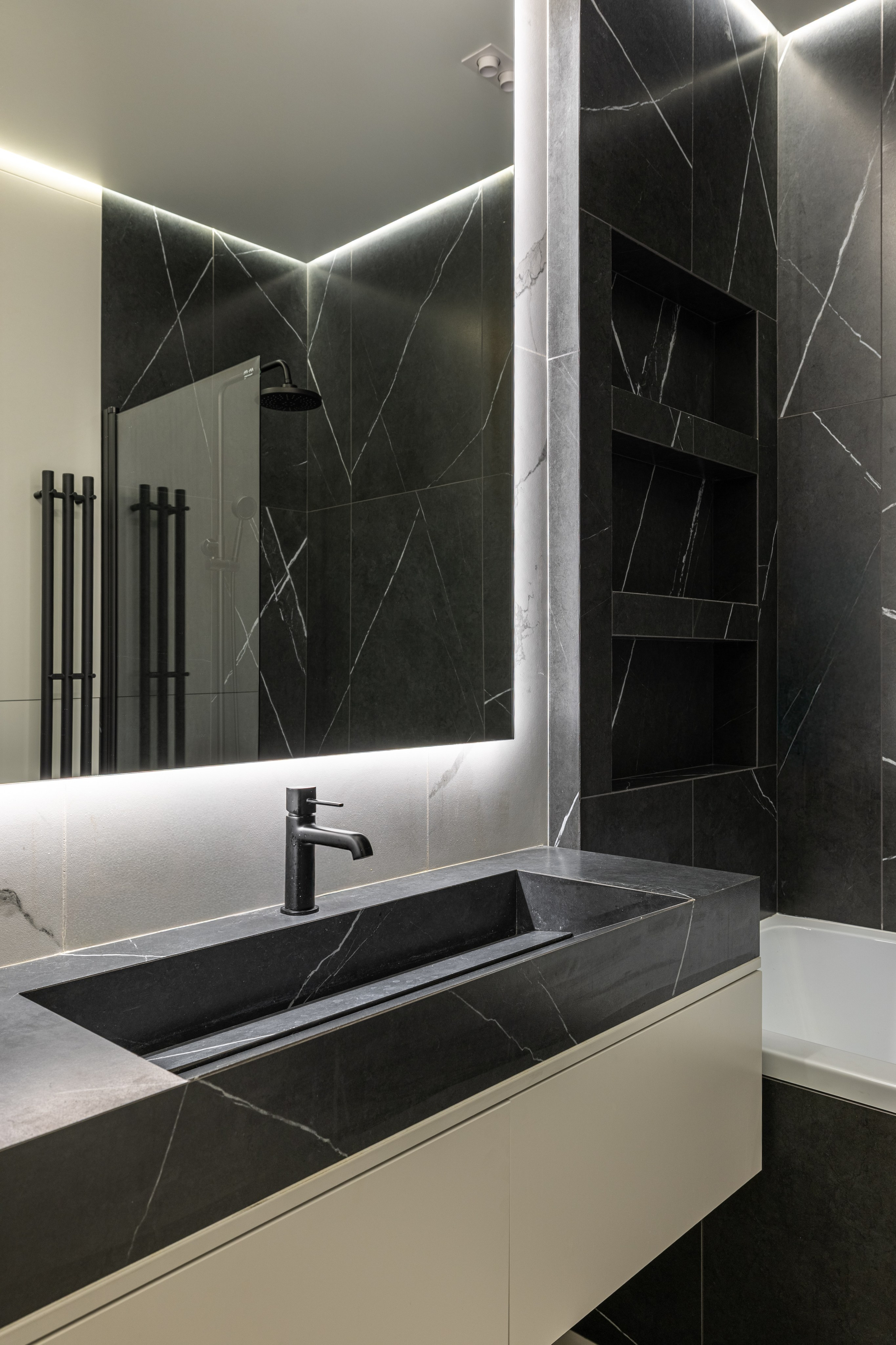 Дизайнерская семейная квартира с панорамными окнами. Veselinskiy| Интерьерный фотограф | Москва