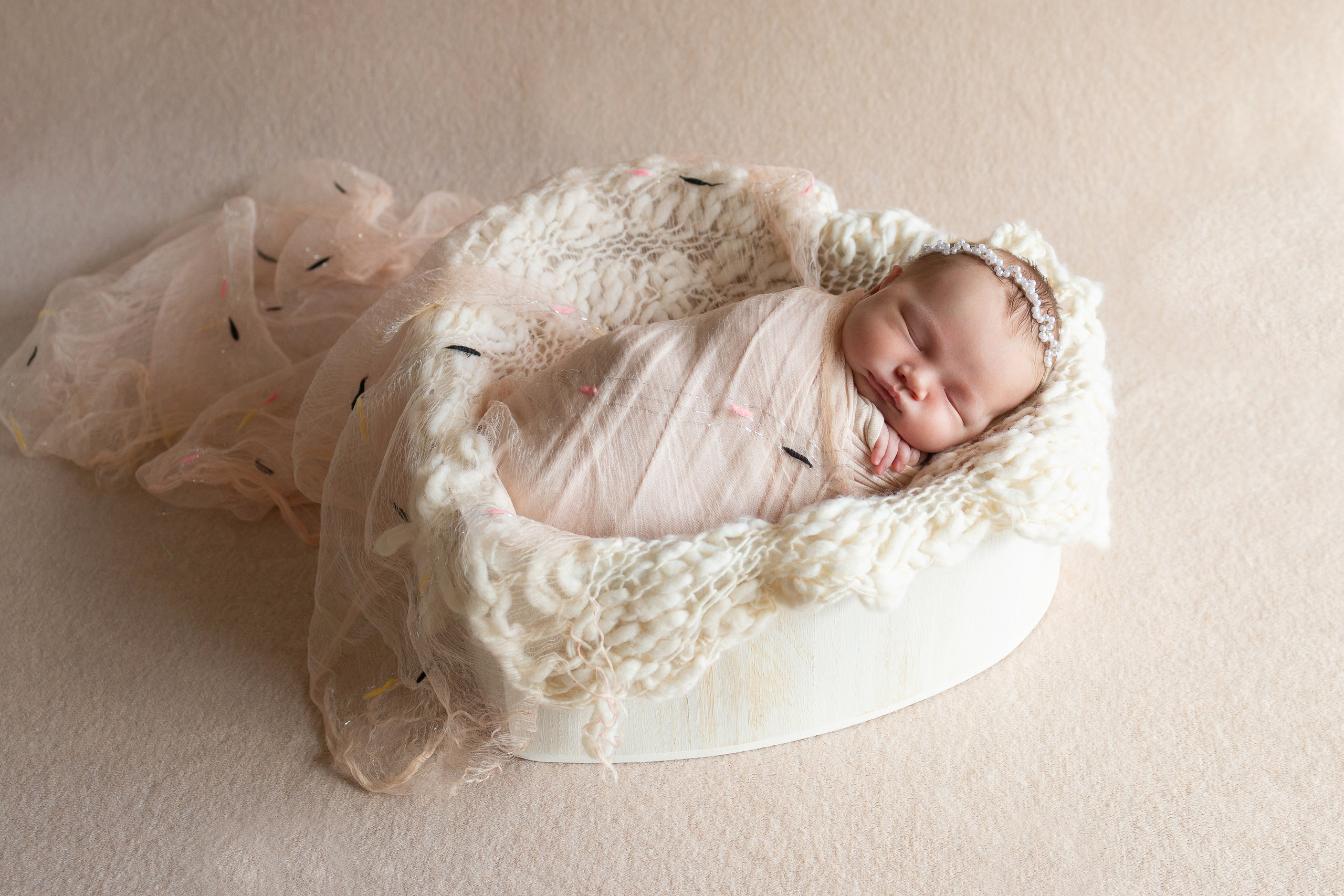 Фотосессия новорожденных девочек. Фотограф новорожденных в г. Миасс Анна Плотникова