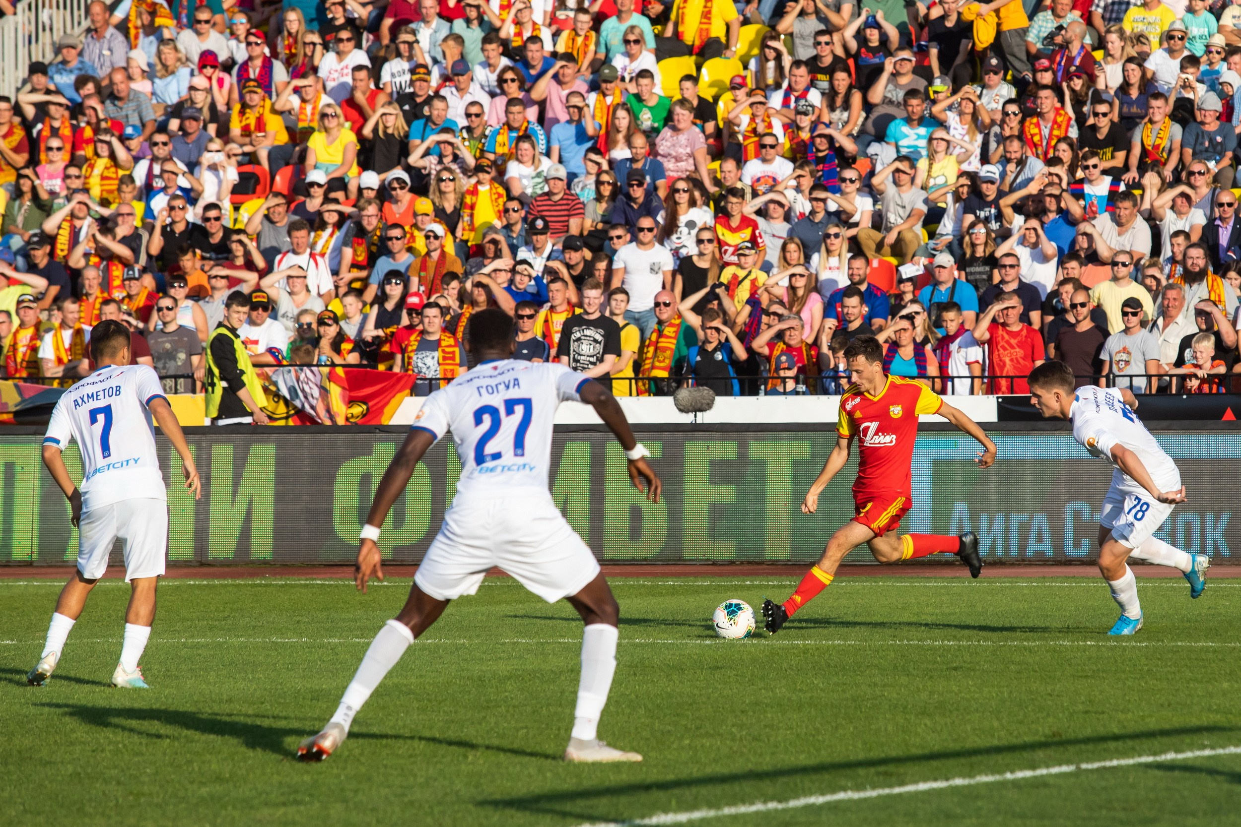Арсенал 1-2 ЦСКА (1 сентября 2019). Репортажный фотограф Алексей Пирязев