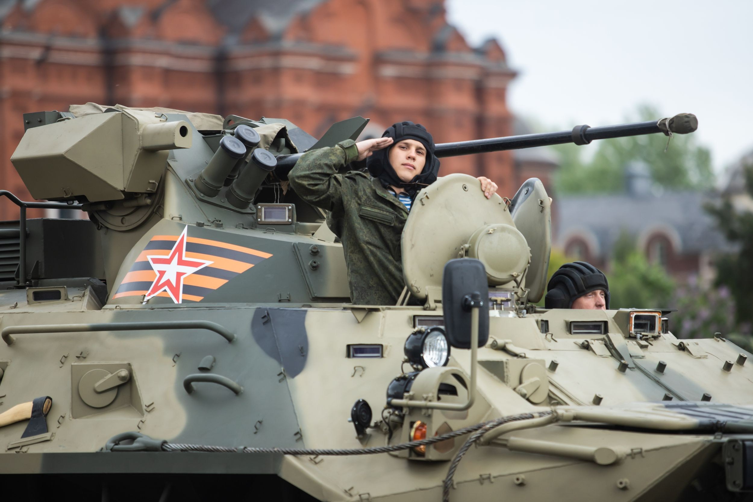 Генеральная репетиция Парада Победы (5 мая 2024). Репортажный фотограф Алексей Пирязев