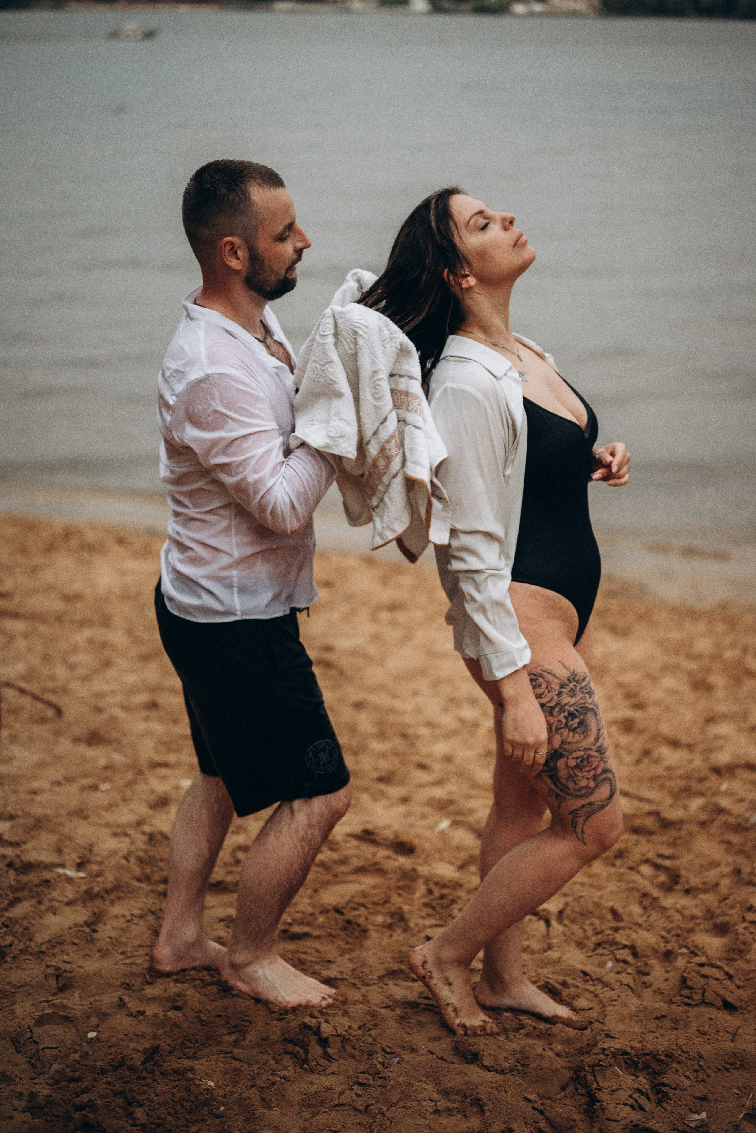 На закате. Семейный фотограф в Москве Дарья Пузикова