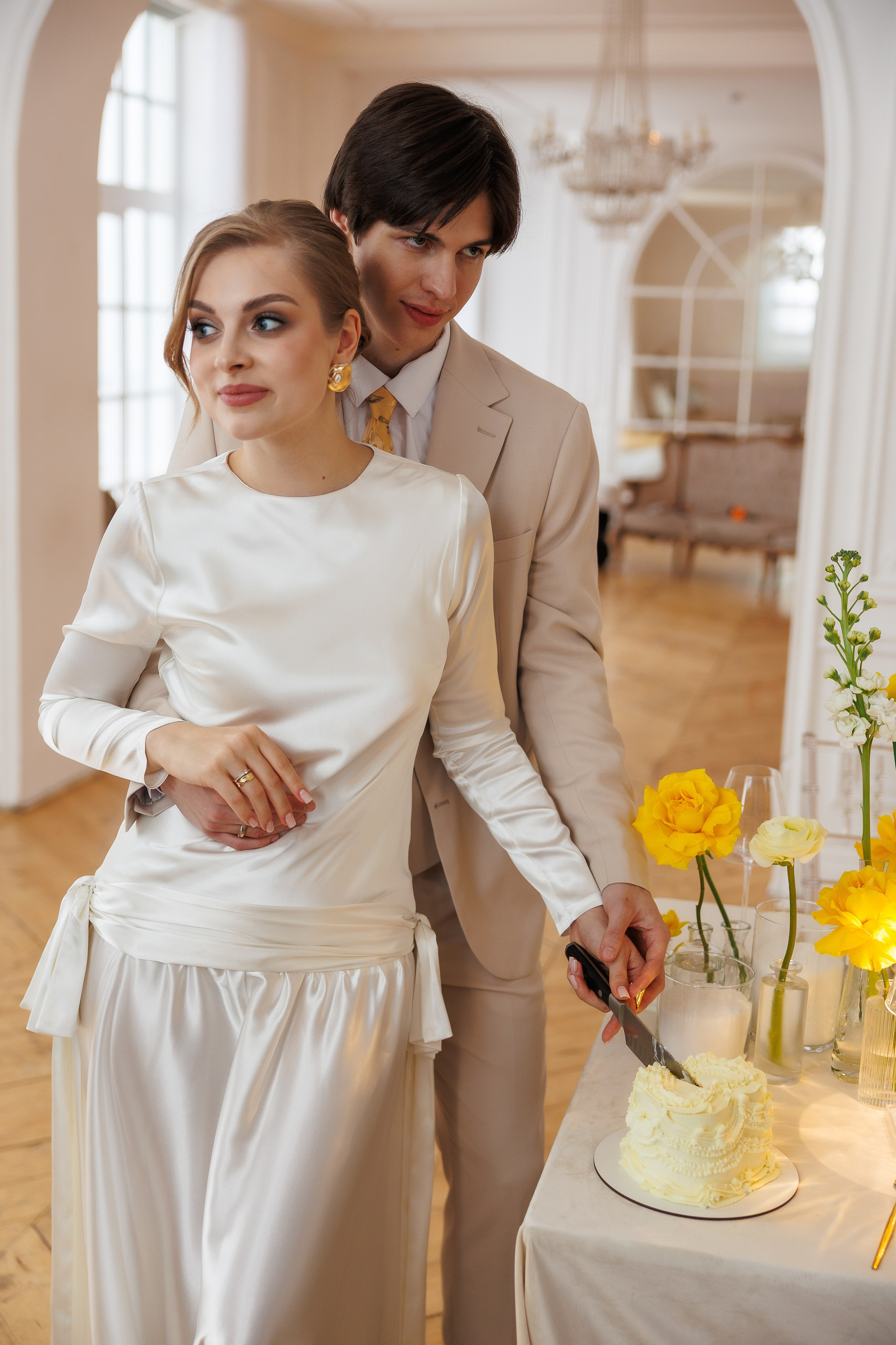 Камерная свадьба: весеннее настроение. Свадебный и семейный фотограф в Москве Красинская Мария