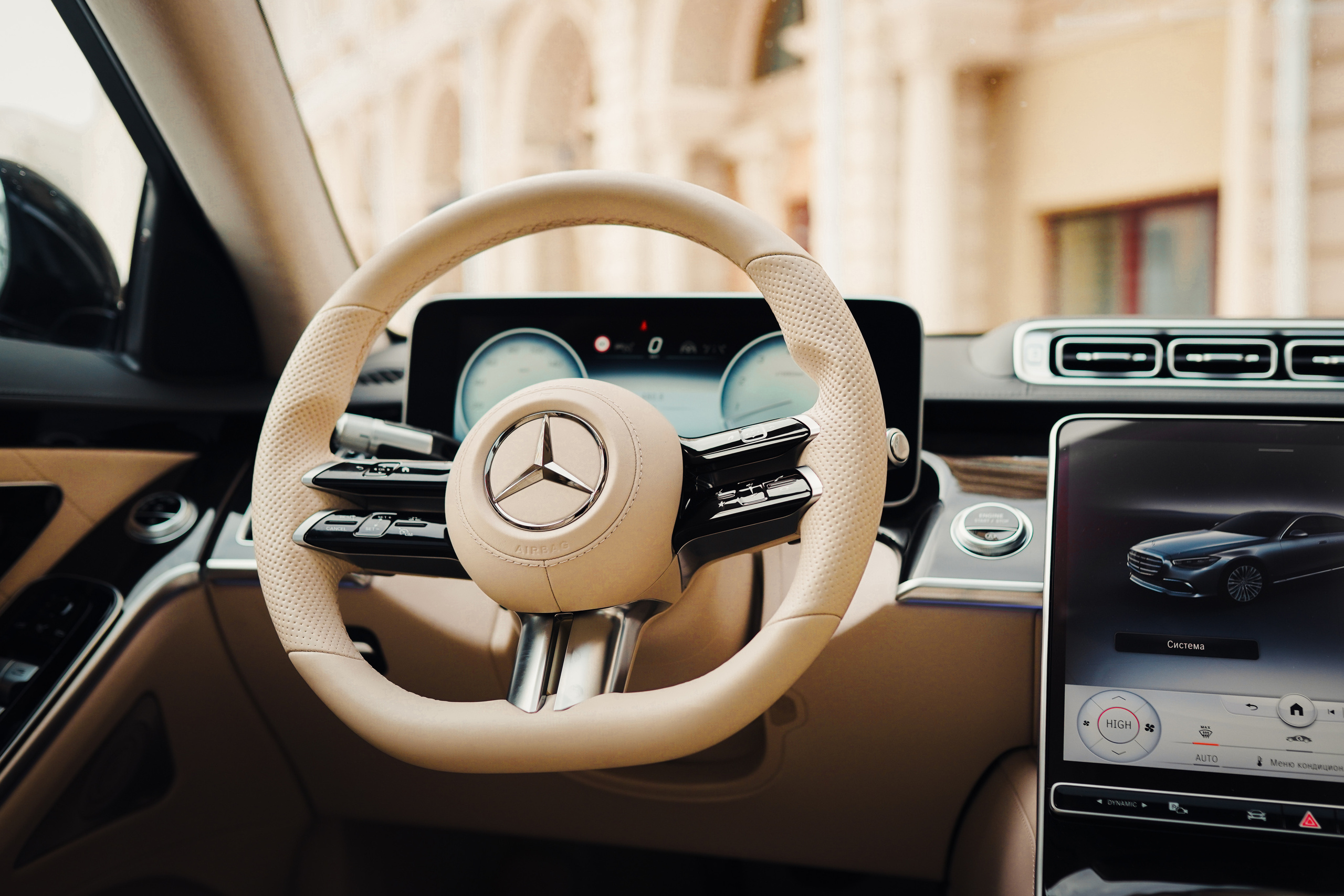 Mercedes-Benz S-Класс (W223). Фотограф в СПБ Алмаз Камаев