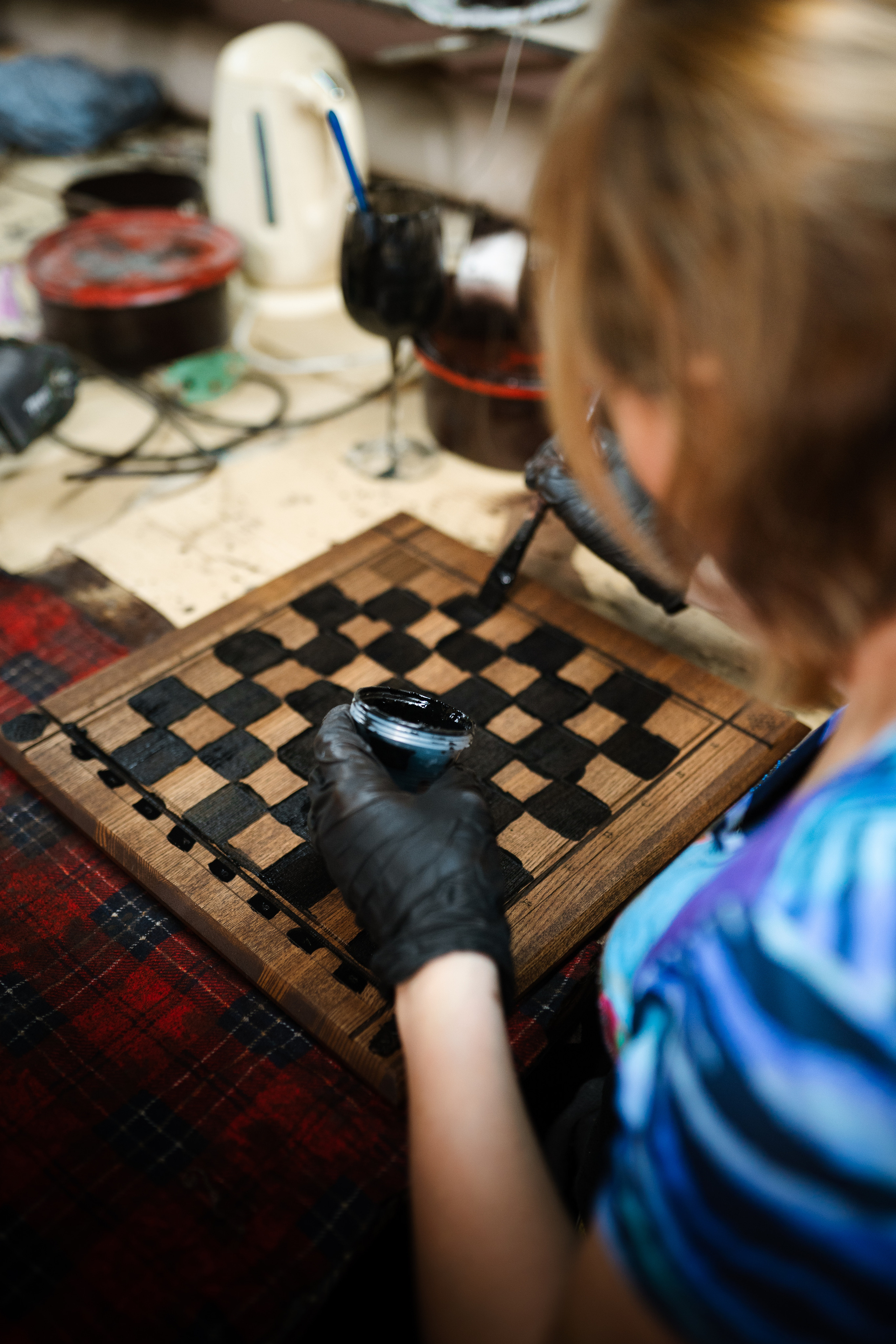 Производство шахмат VASO. Фотограф в СПБ Алмаз Камаев