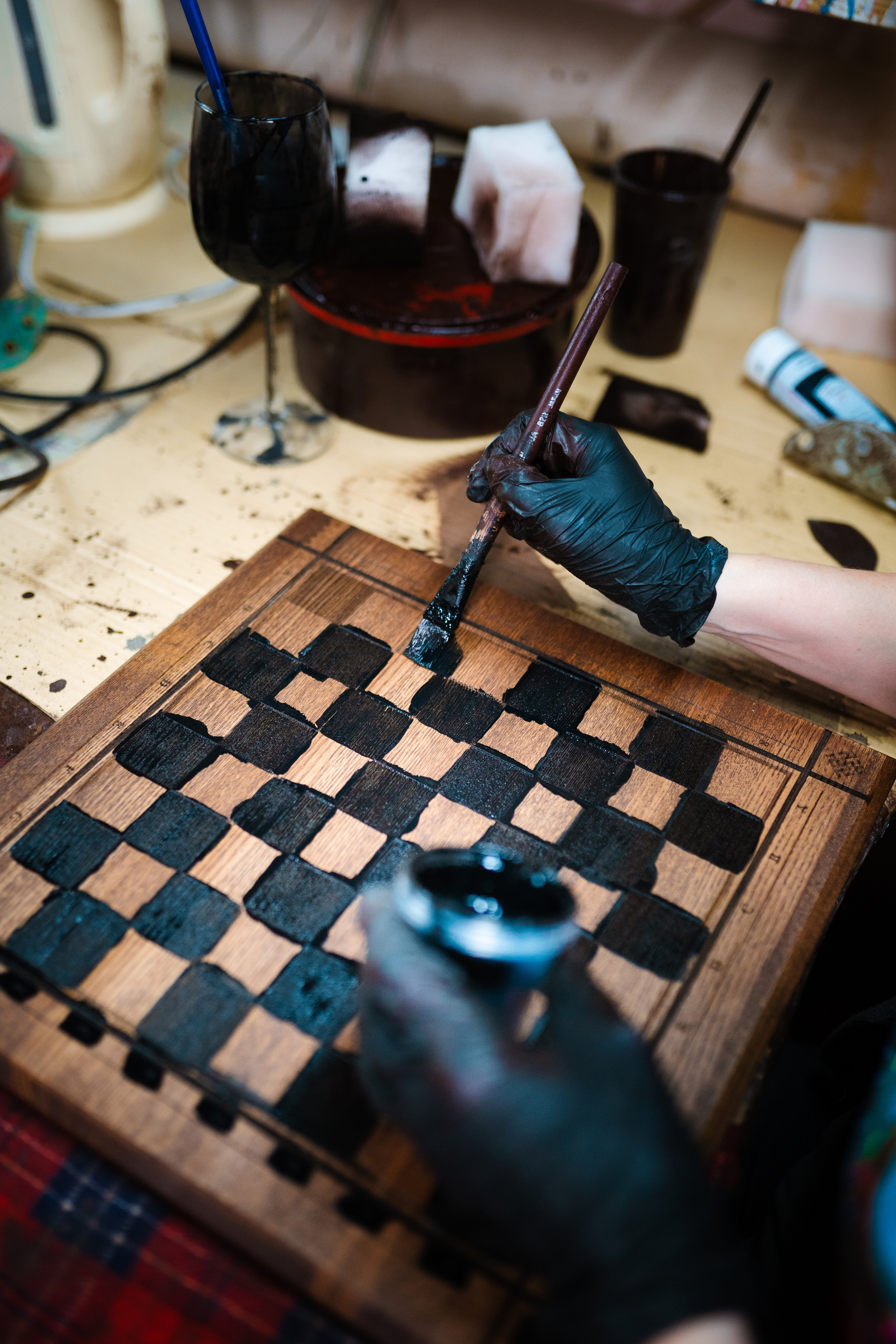 Производство шахмат VASO. Фотограф в СПБ Алмаз Камаев