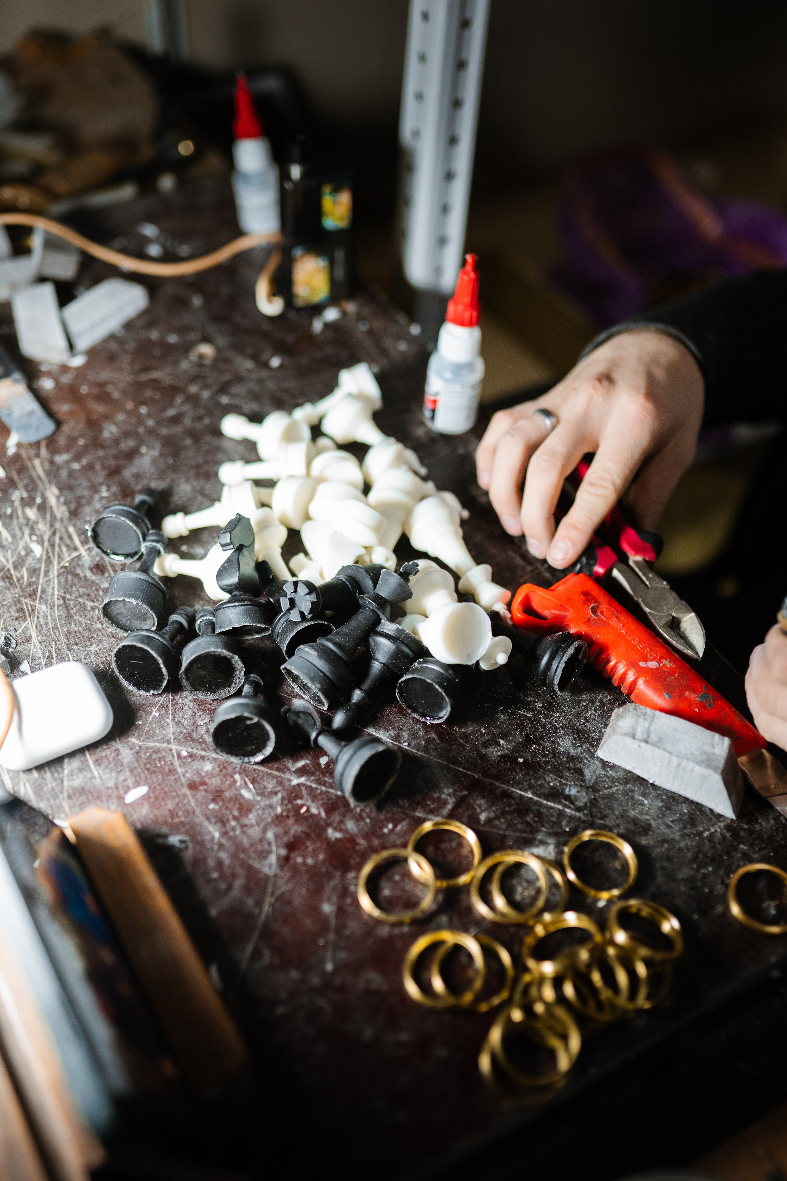 Производство шахмат VASO. Фотограф в СПБ Алмаз Камаев