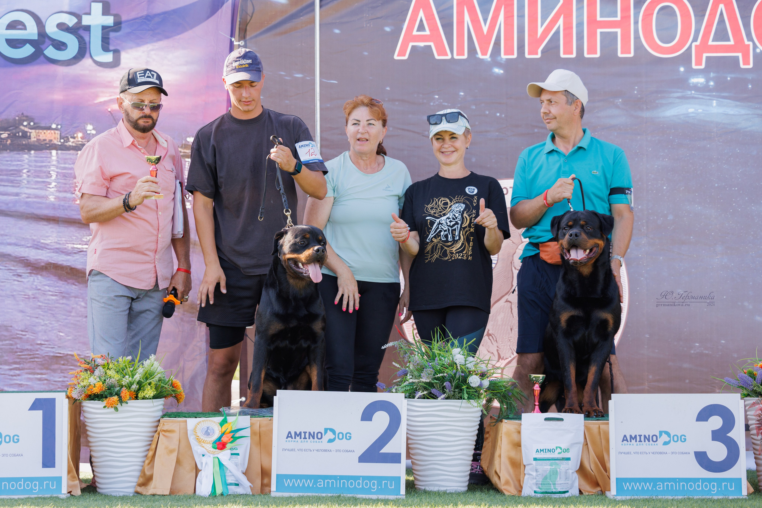 Анапа ротвейлеры 14-15.09.2024. Фотограф-анималист Юлия Германика