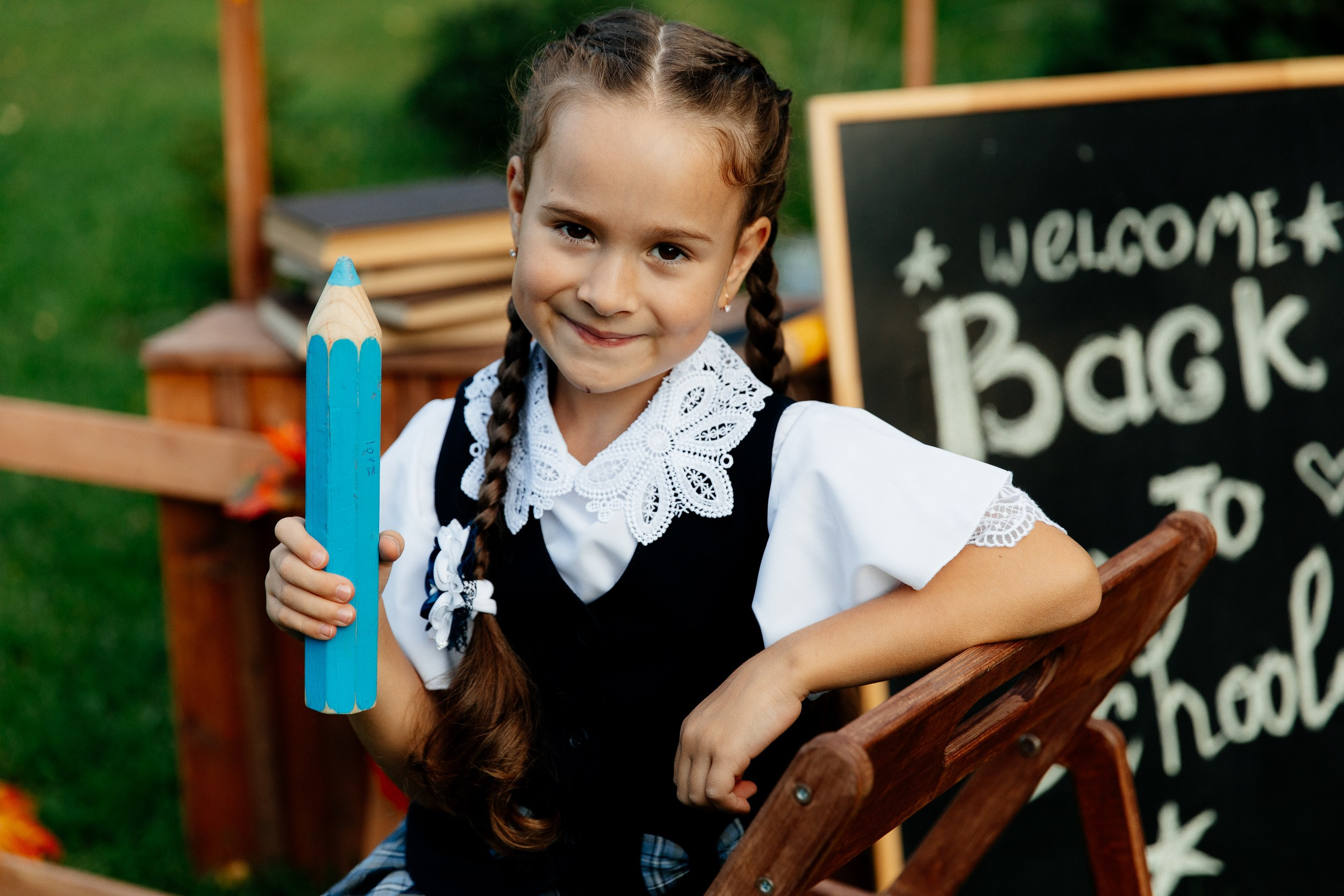 Школьная выездная фотосессия. Детский и семейный фотограф в Санкт-Петербурге и области Никова Вика