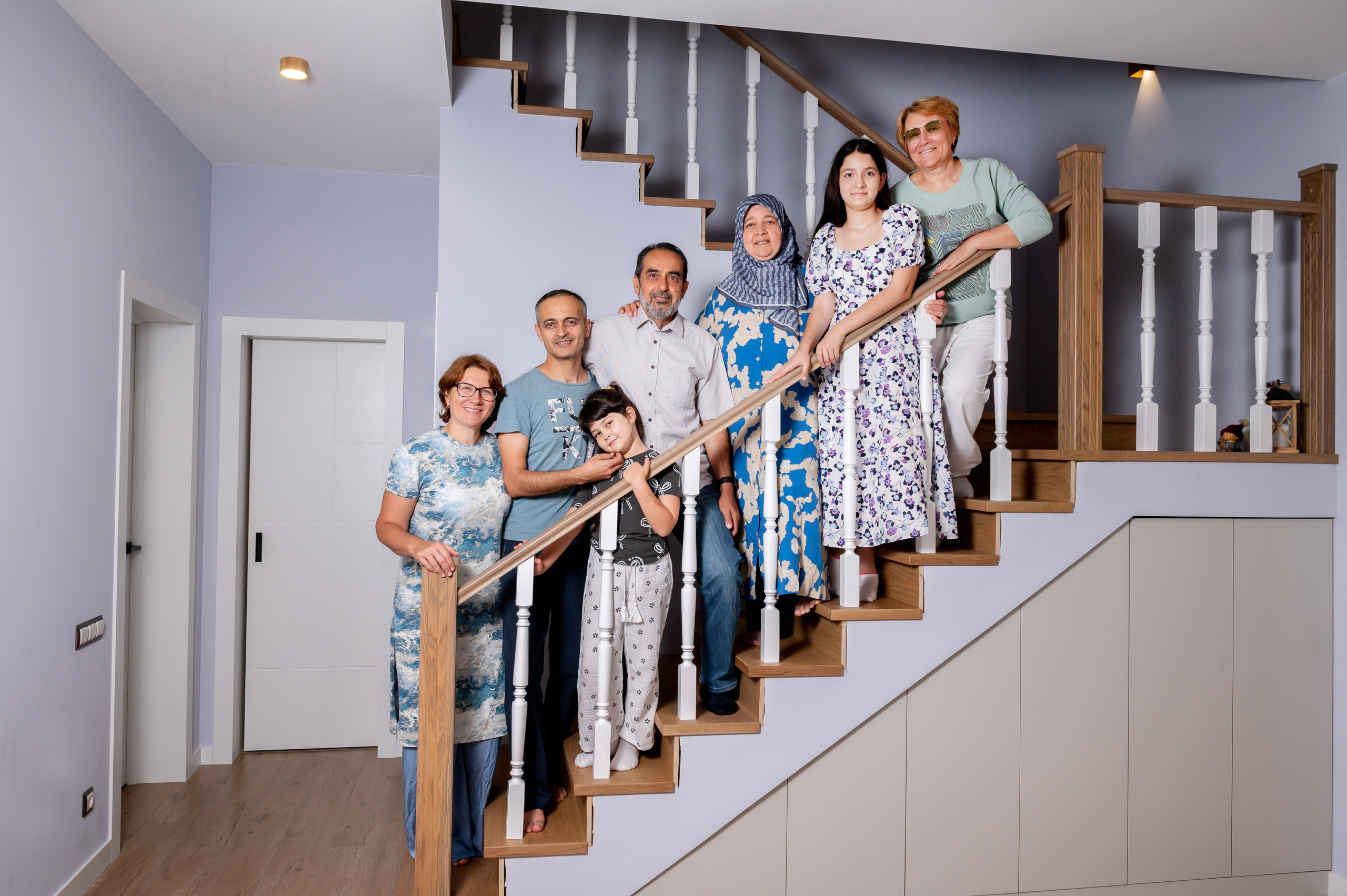 Семейная фотосессия в коттедже. Портретный, семейный и свадебный фотограф в Санкт-Петербурге и в Пушкине Ширяев Денис