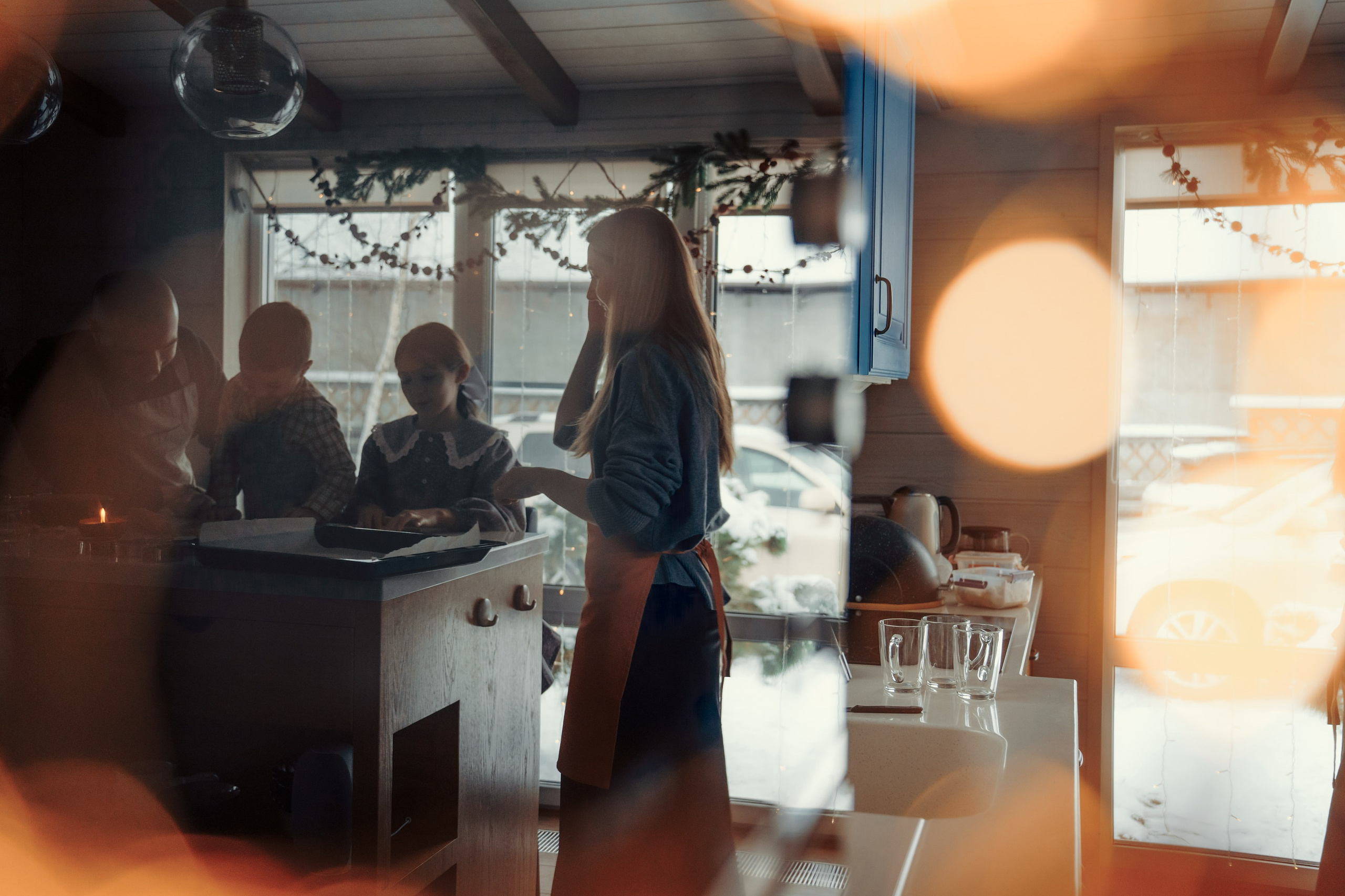 Олег и Лиза новогоднее. Фотограф Женя Пашкина