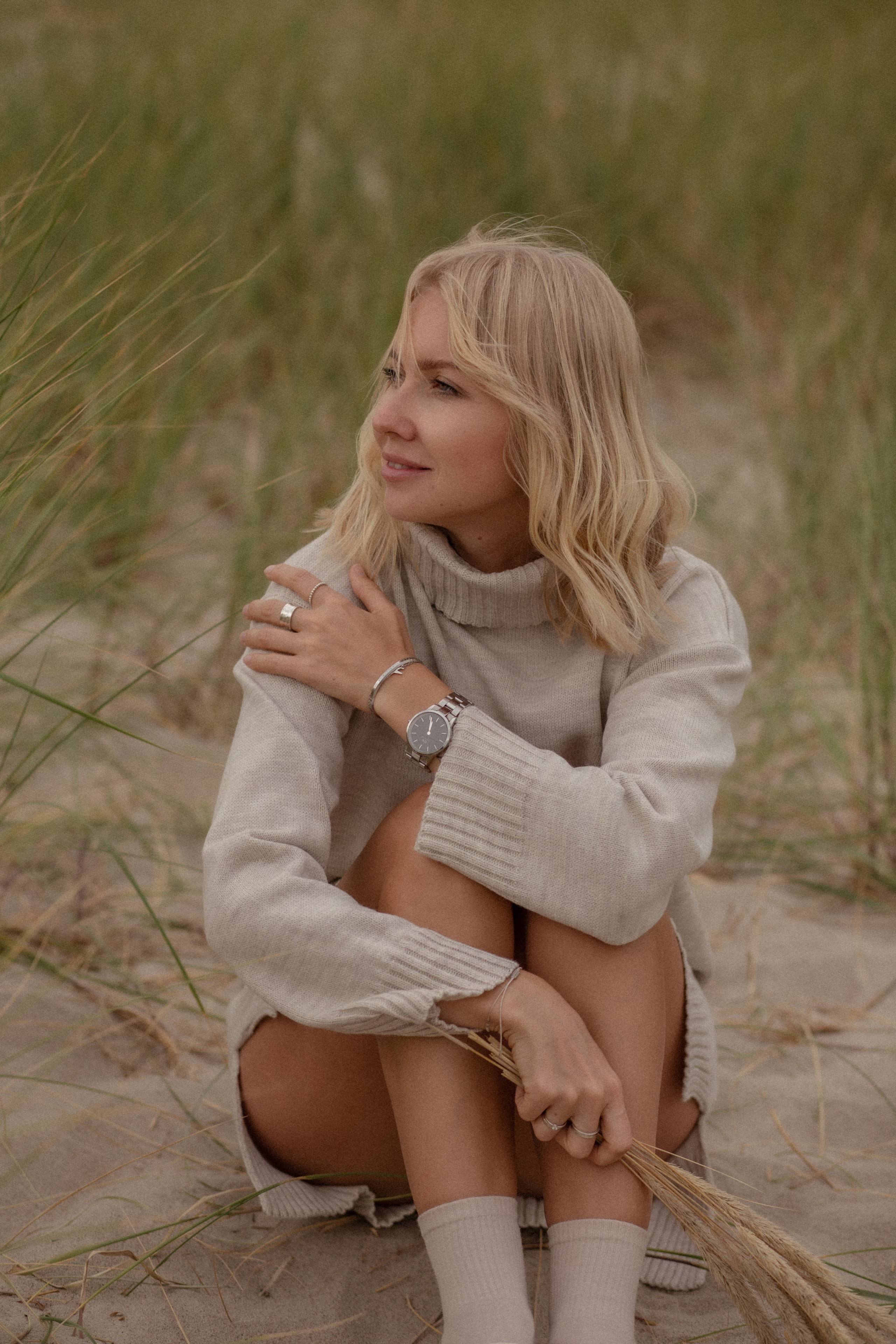 Вера в Янтарном. Перед дождем. Фотограф в Калининграде Решетникова Алина