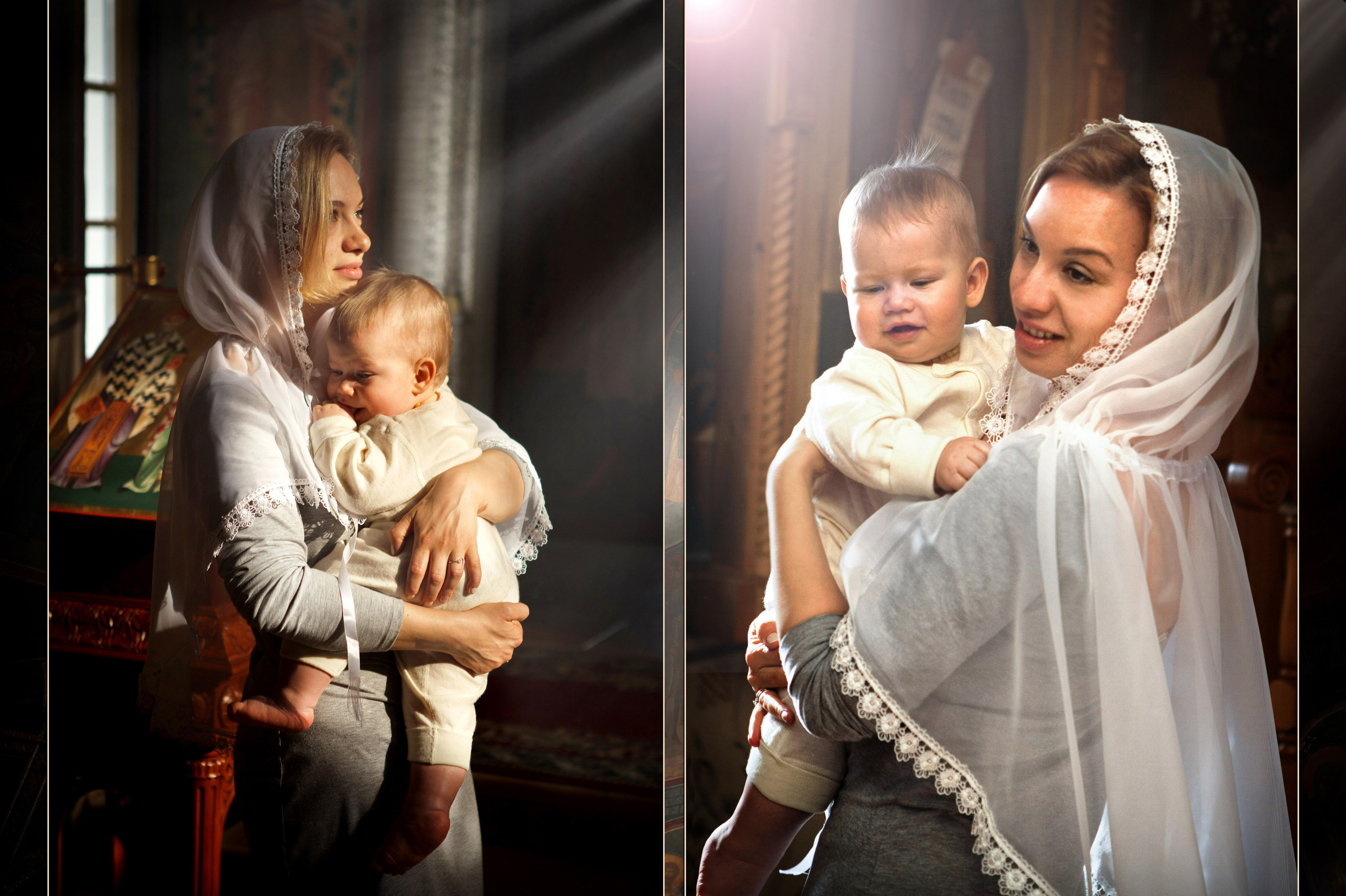 Творческая фотосъёмка «В храме». Ирина Загоскина — портретные фотосессии в Москве