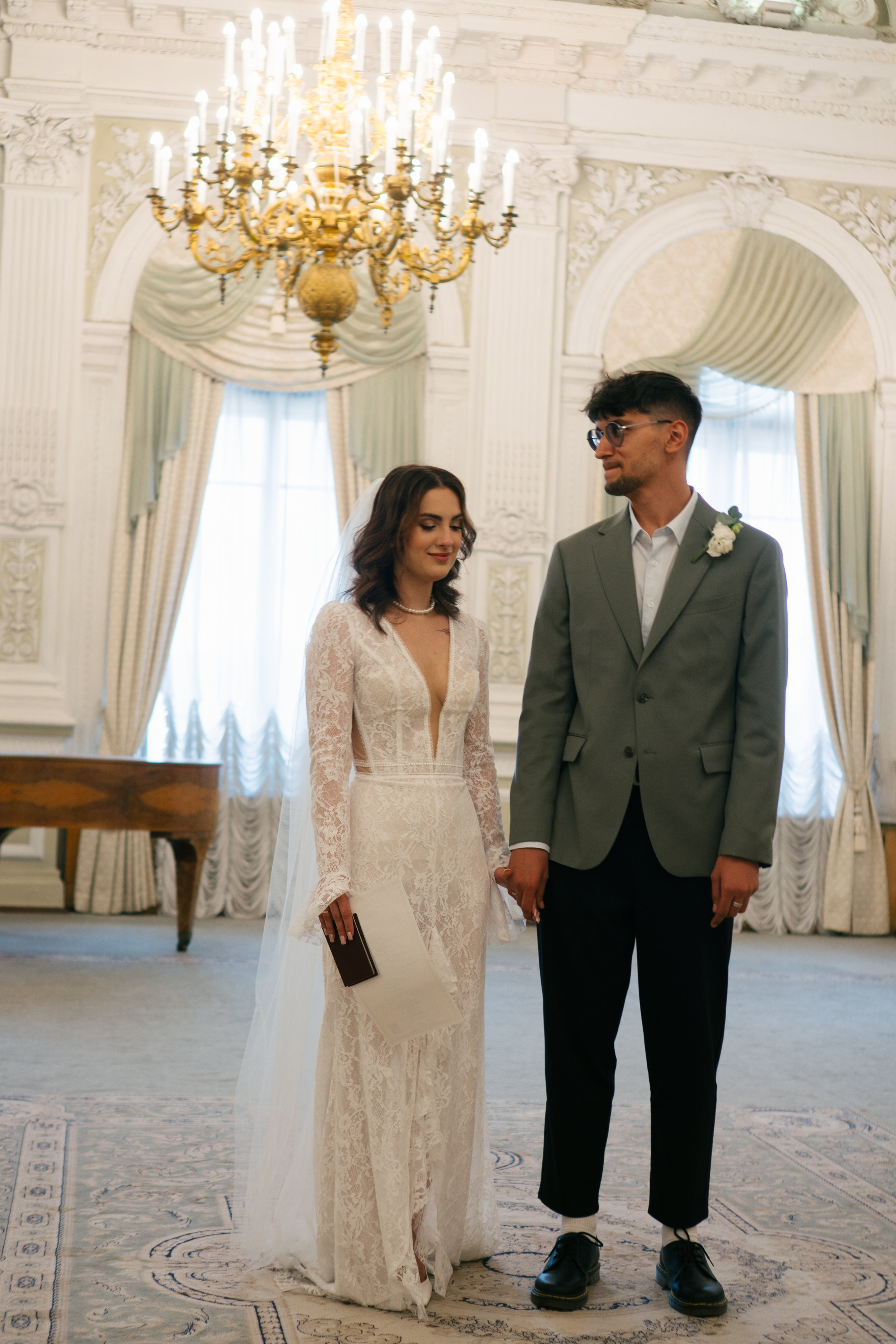 СВАДЕБНАЯ СЬЕМКА В ПЕРВОМ ДВОРЦЕ БРАКОСОЧЕТАНИЯ. Профессиональный фотограф, Санкт-Петербург — Виктория Богомолова