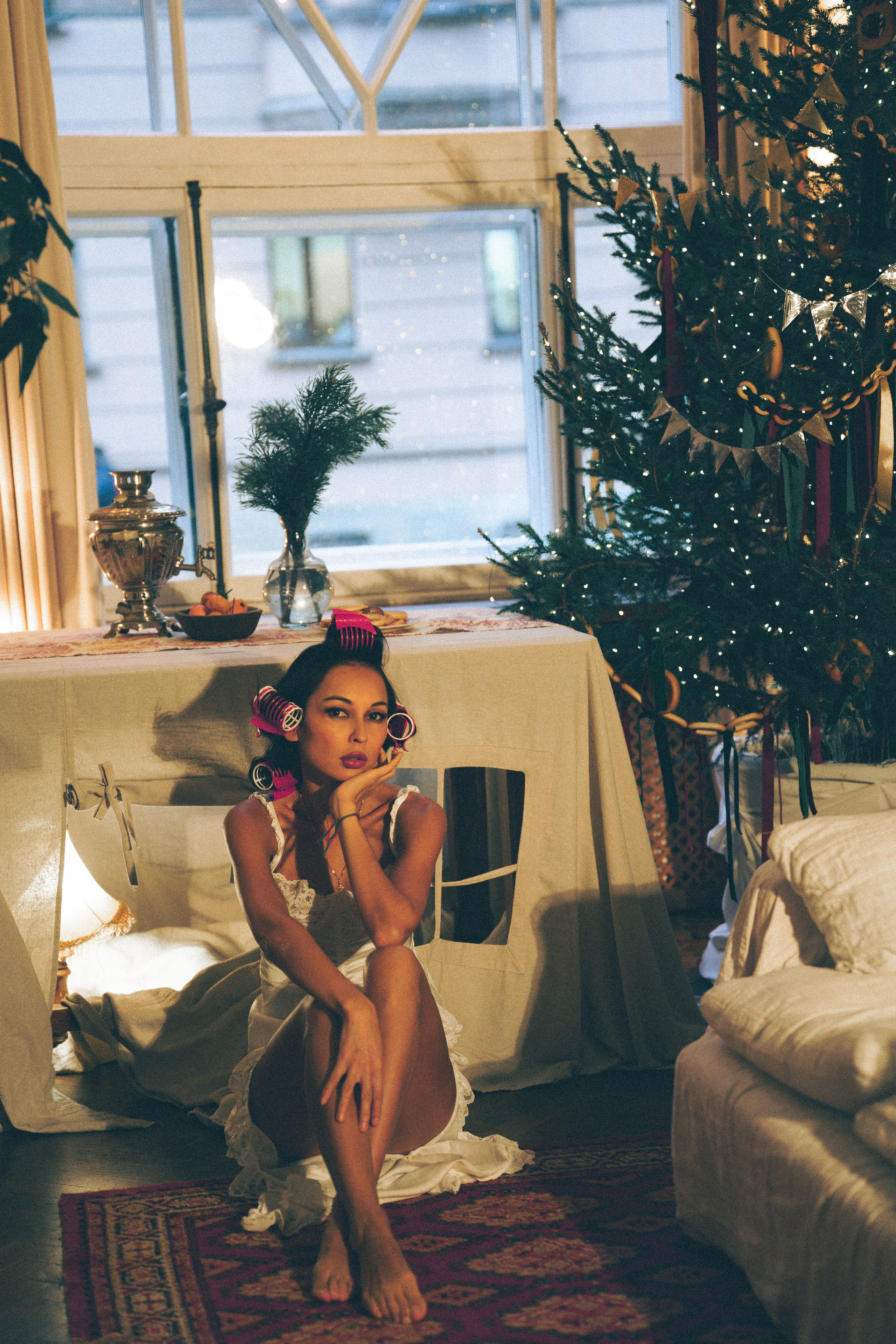 ФОТОСЕСИИЯ К НОВОМУ ГОДУ В АТМОСФЕРНОЙ СТУДИИВ ЦЕНТРЕ ПИТЕРАИ ВИНТАЖНЫЙ ОБРАЗ. Профессиональный фотограф, Санкт-Петербург — Виктория Богомолова